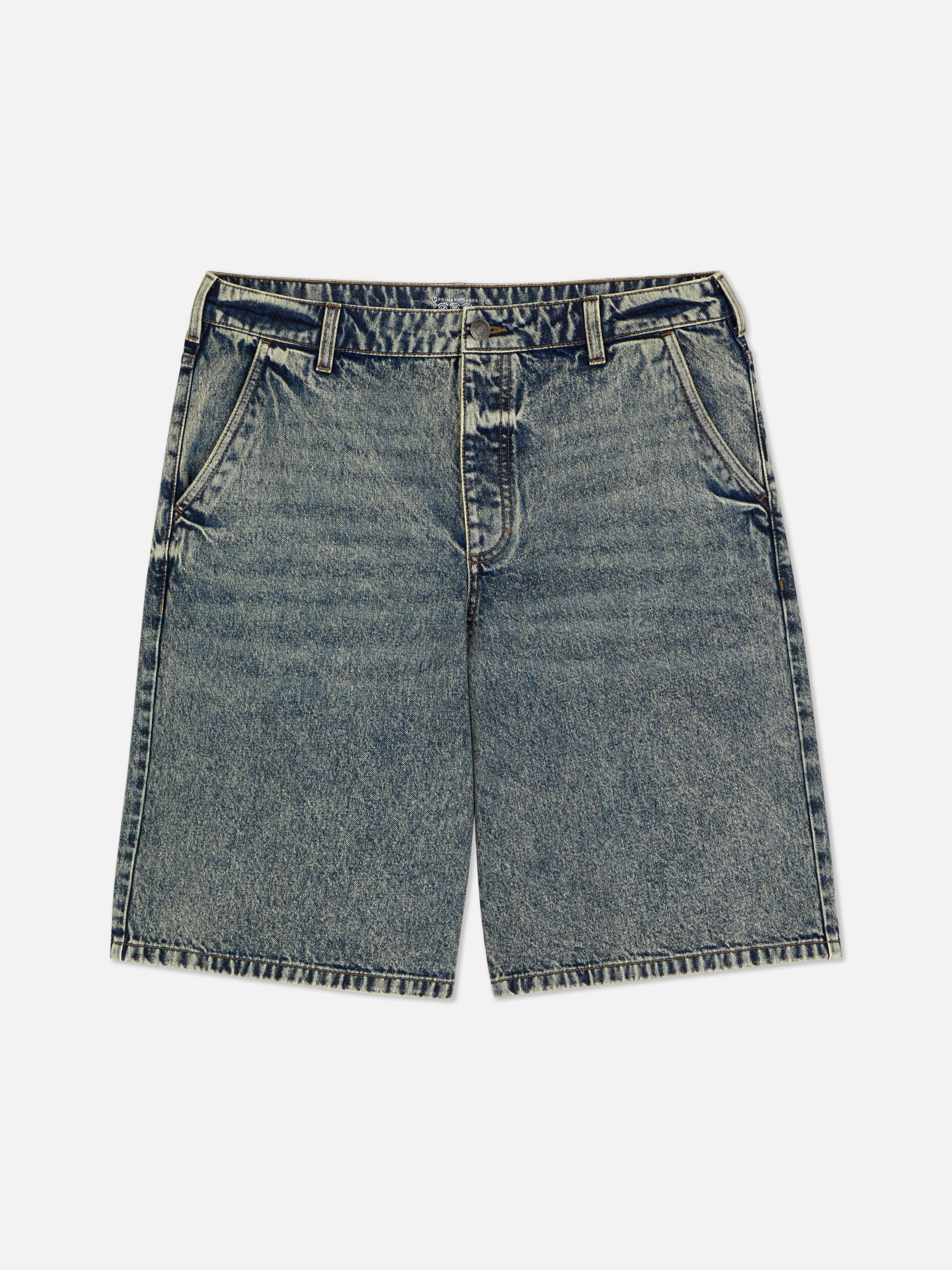 Short en jean baggy
