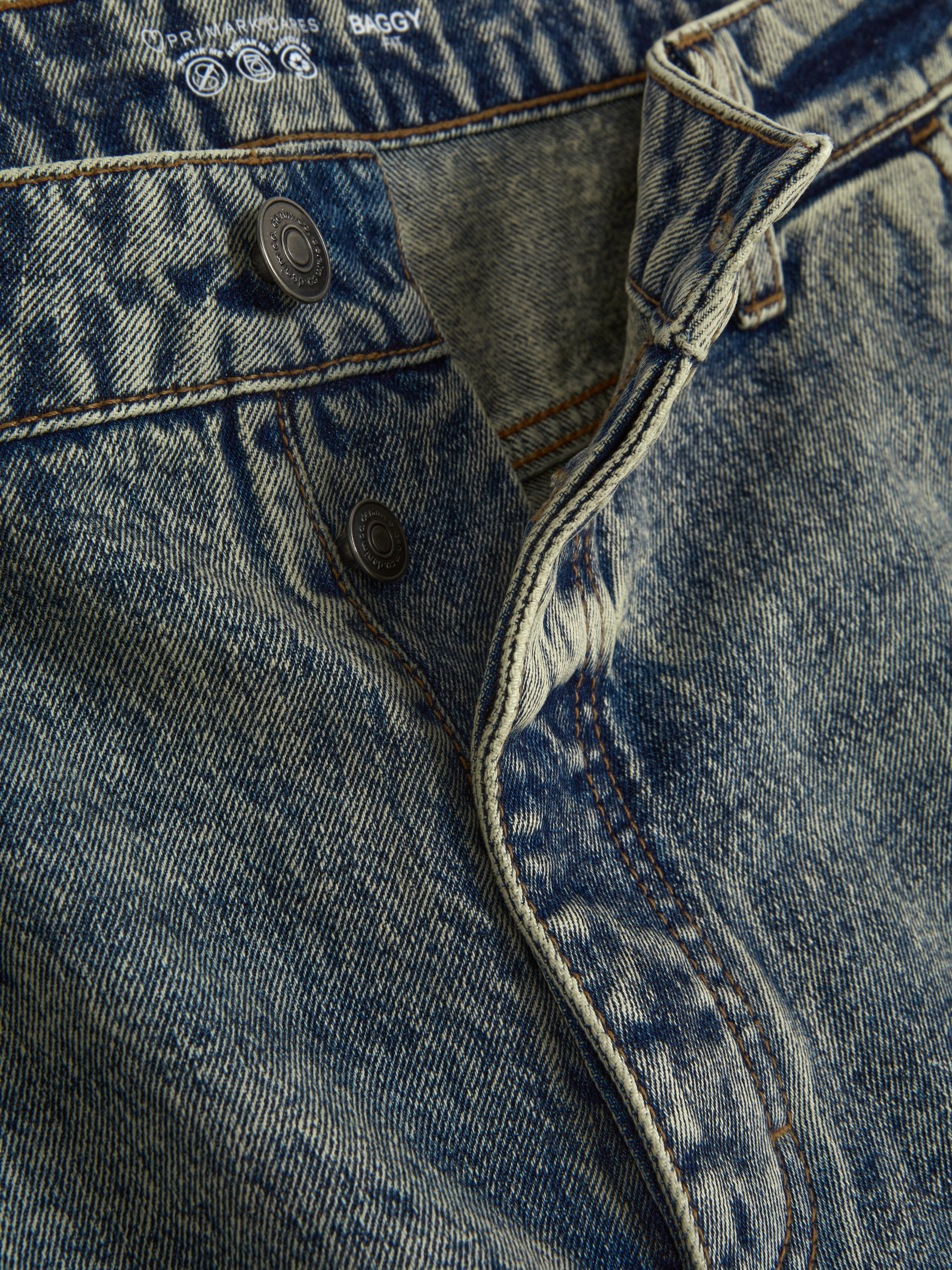 Short en jean baggy