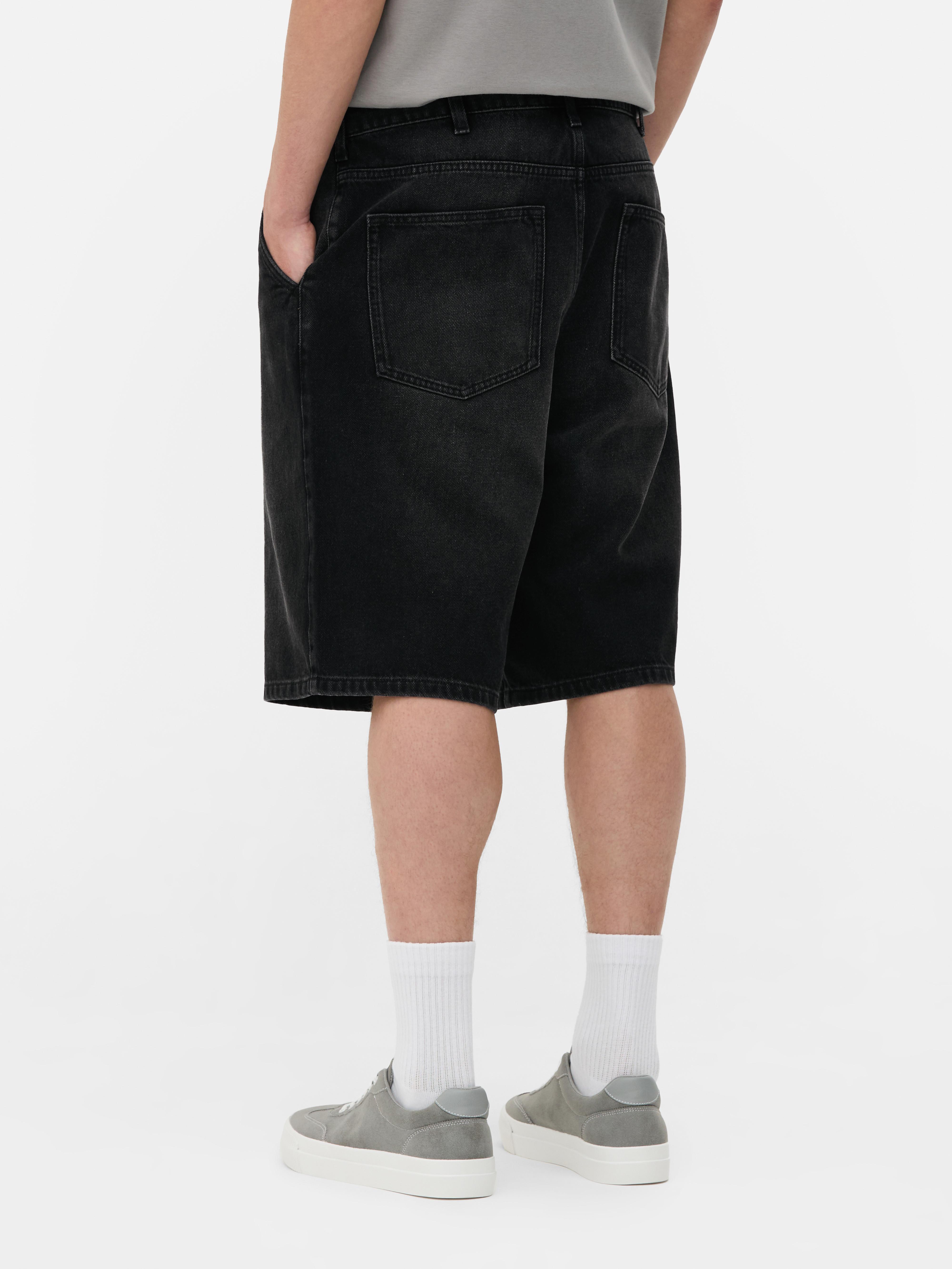 Pantaloncini jeans baggy