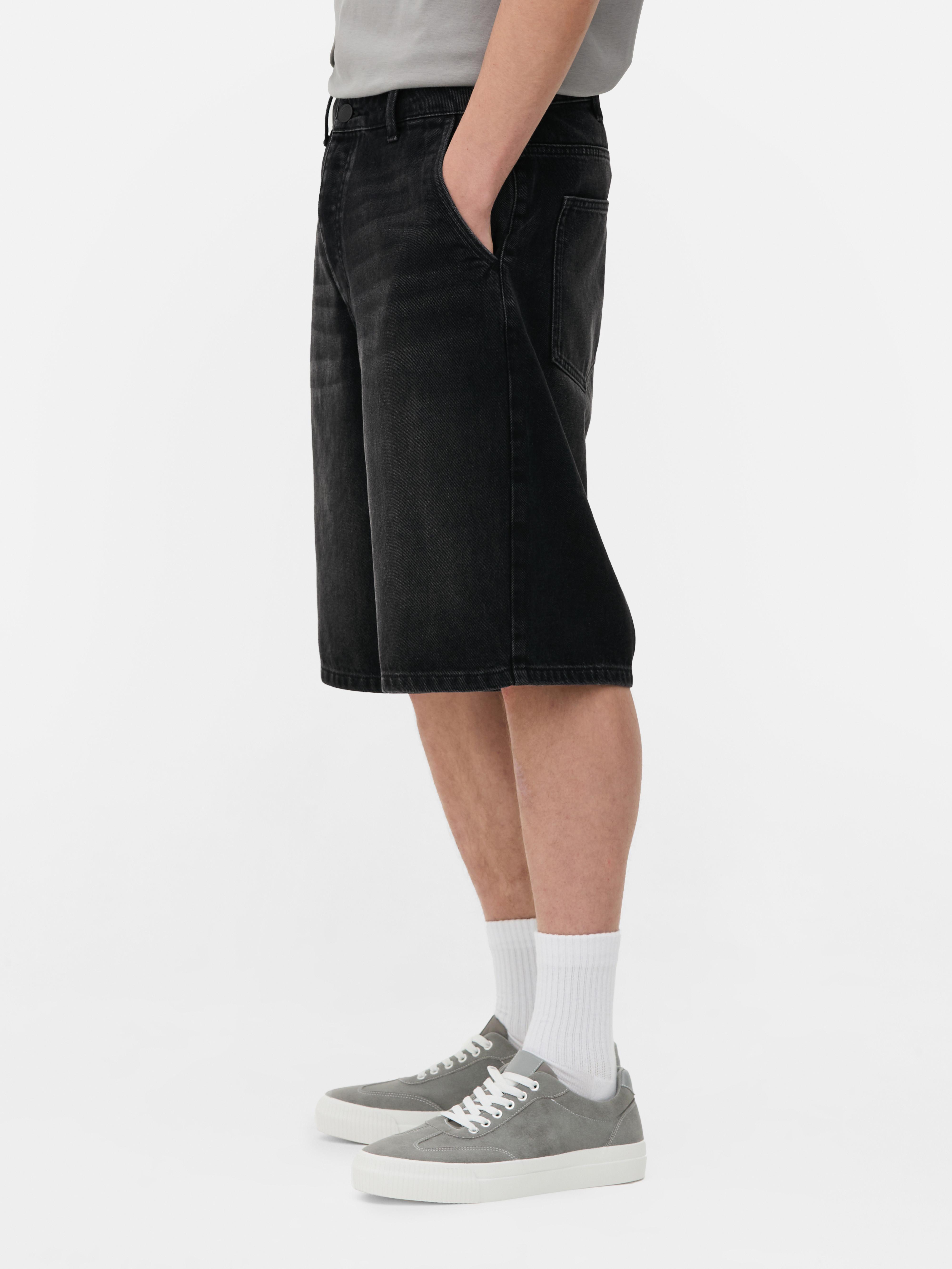 Pantaloncini jeans baggy