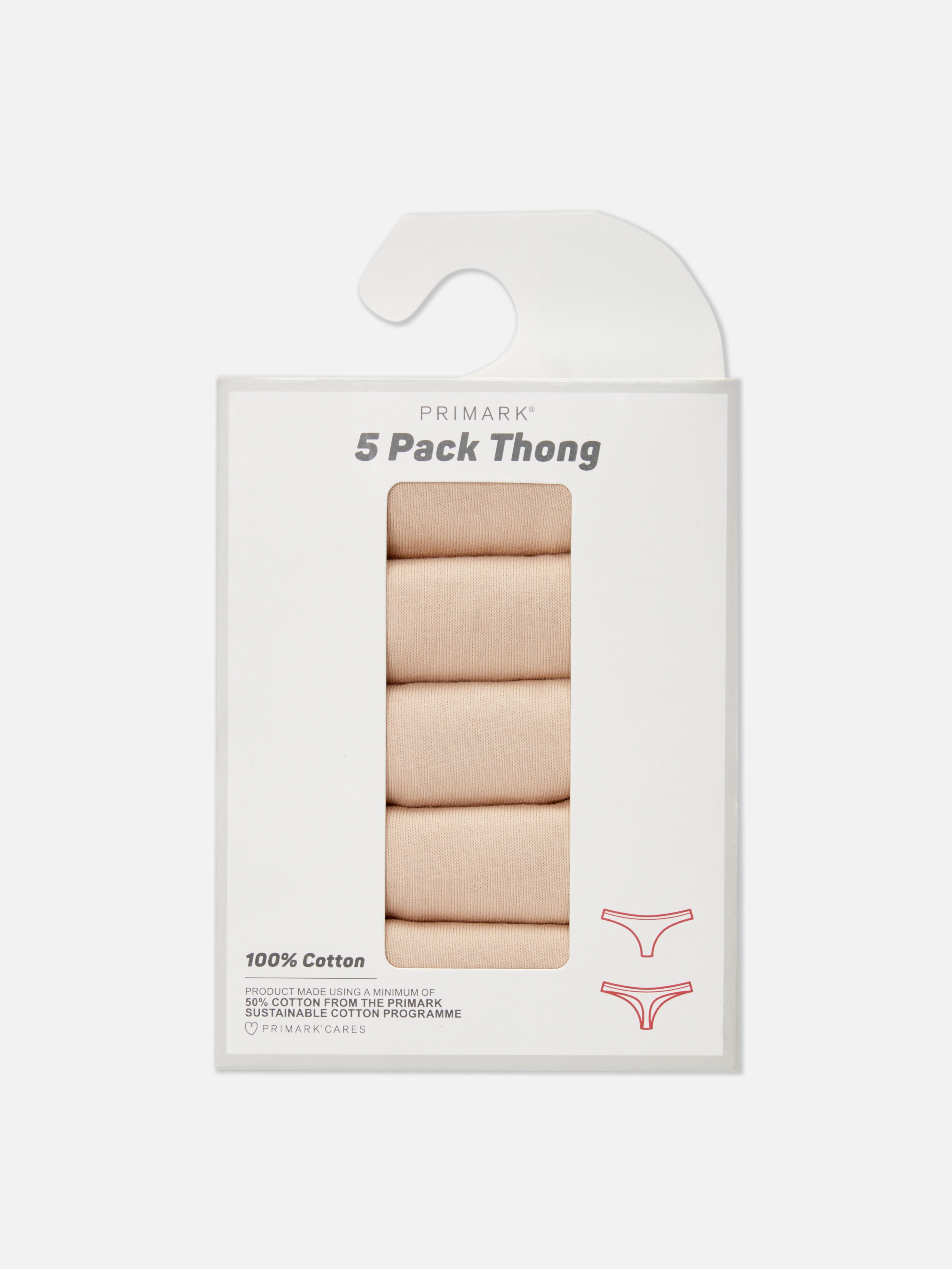 5pk Essential Thongs