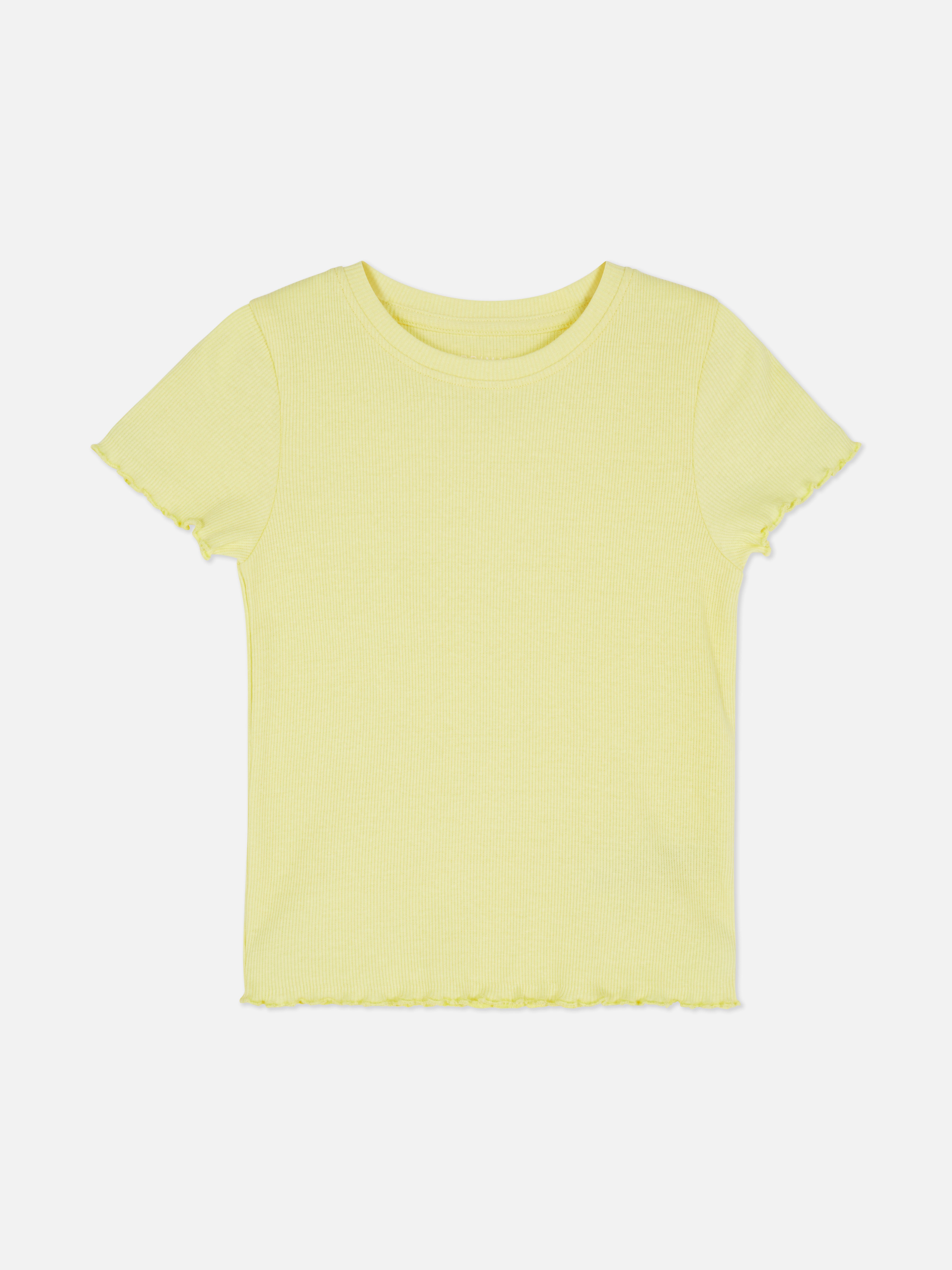 Short Sleeve Rib T-Shirt