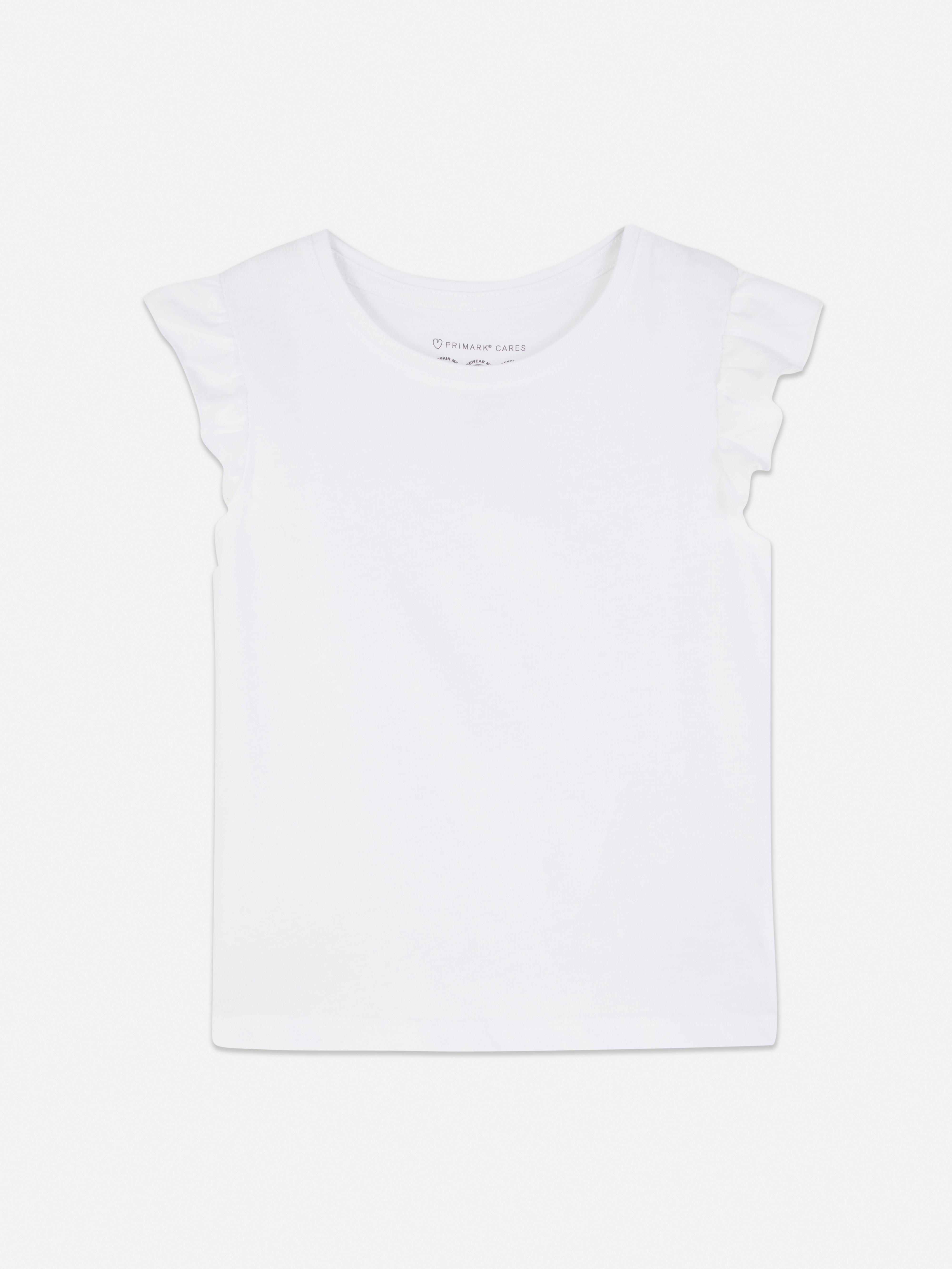 T-shirt met ruches