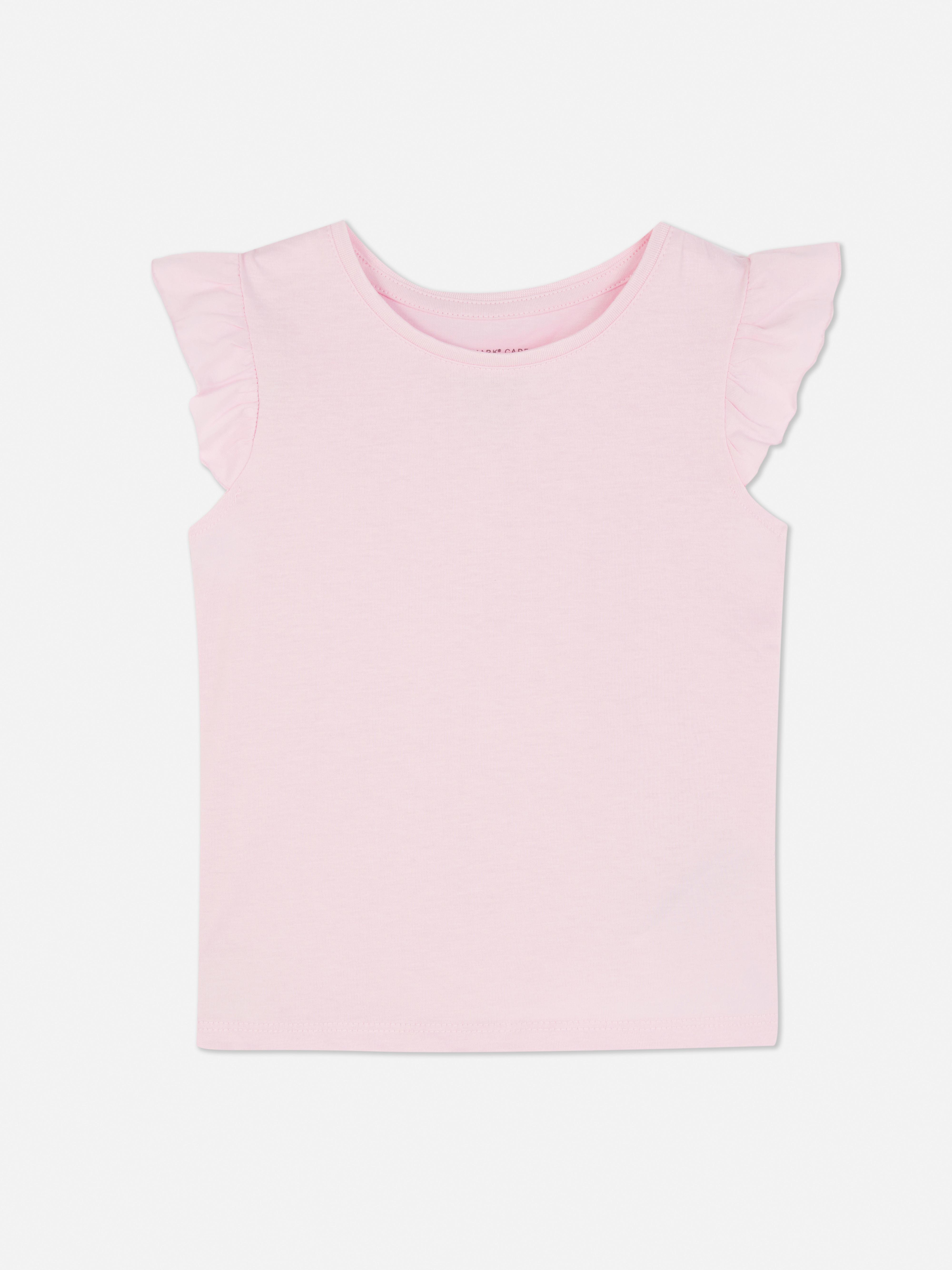 T-shirt met ruches