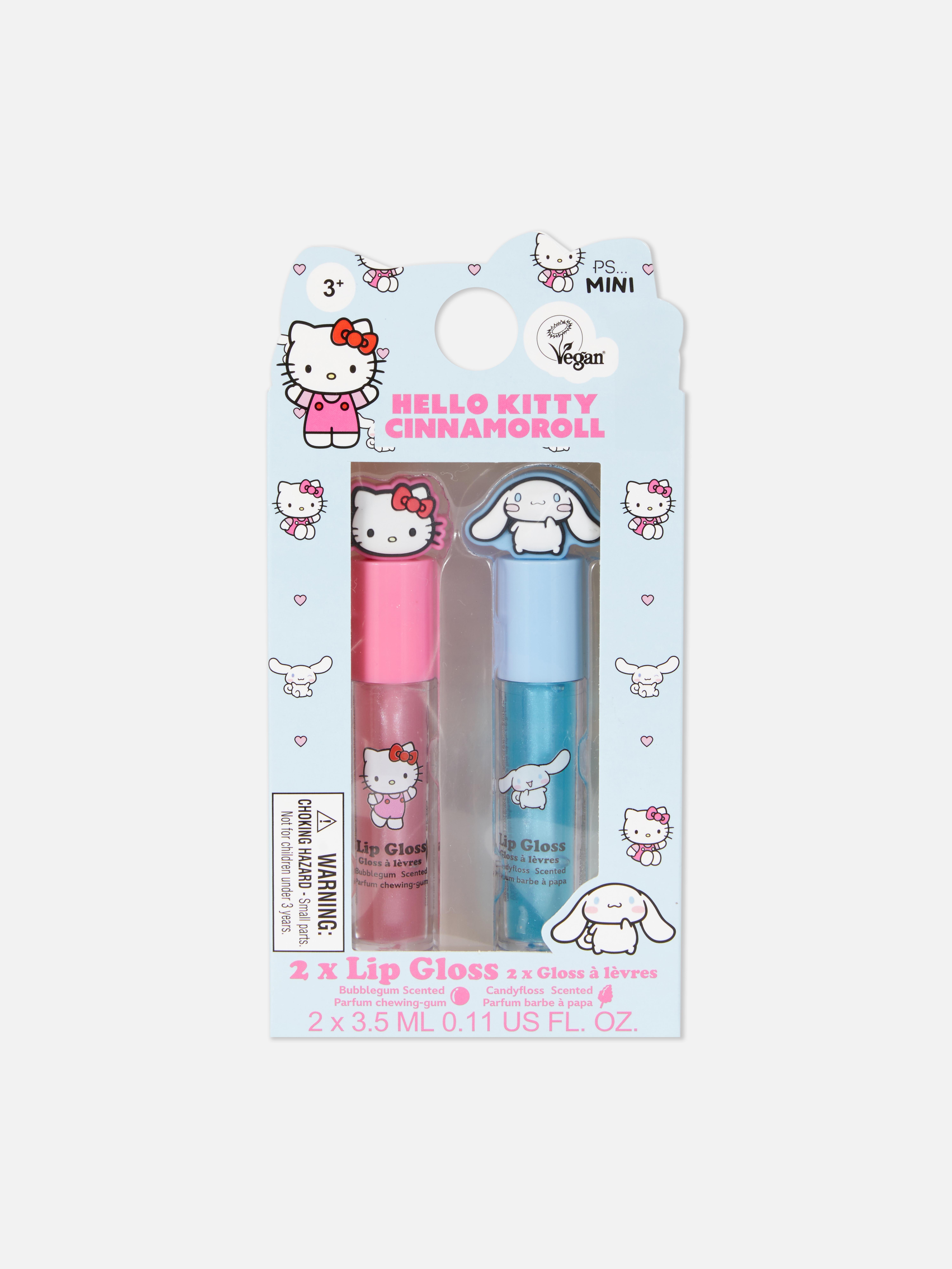 2pk PS... Mini Hello Kitty Lip Glosses