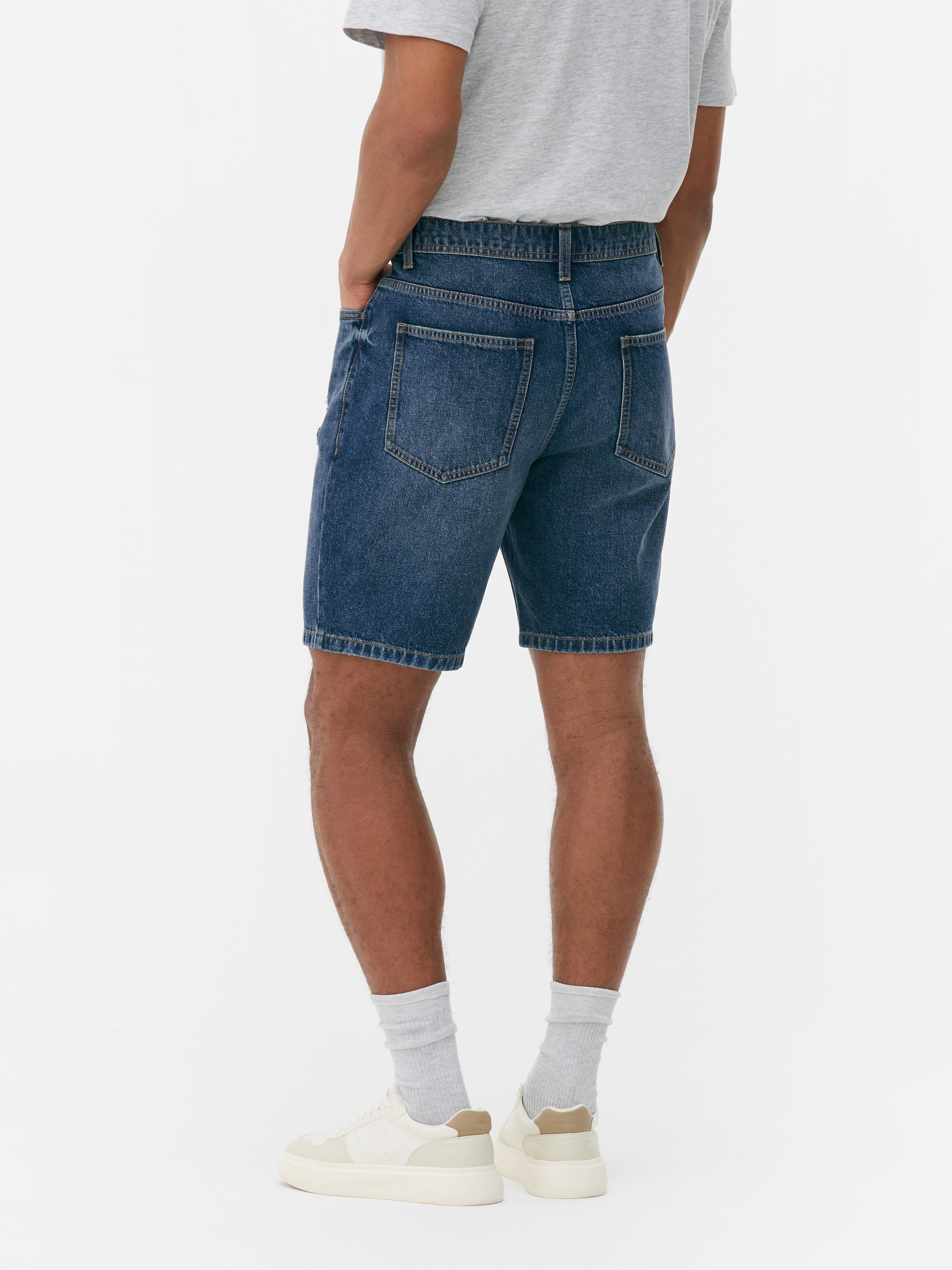 Pantaloncini jeans strappati