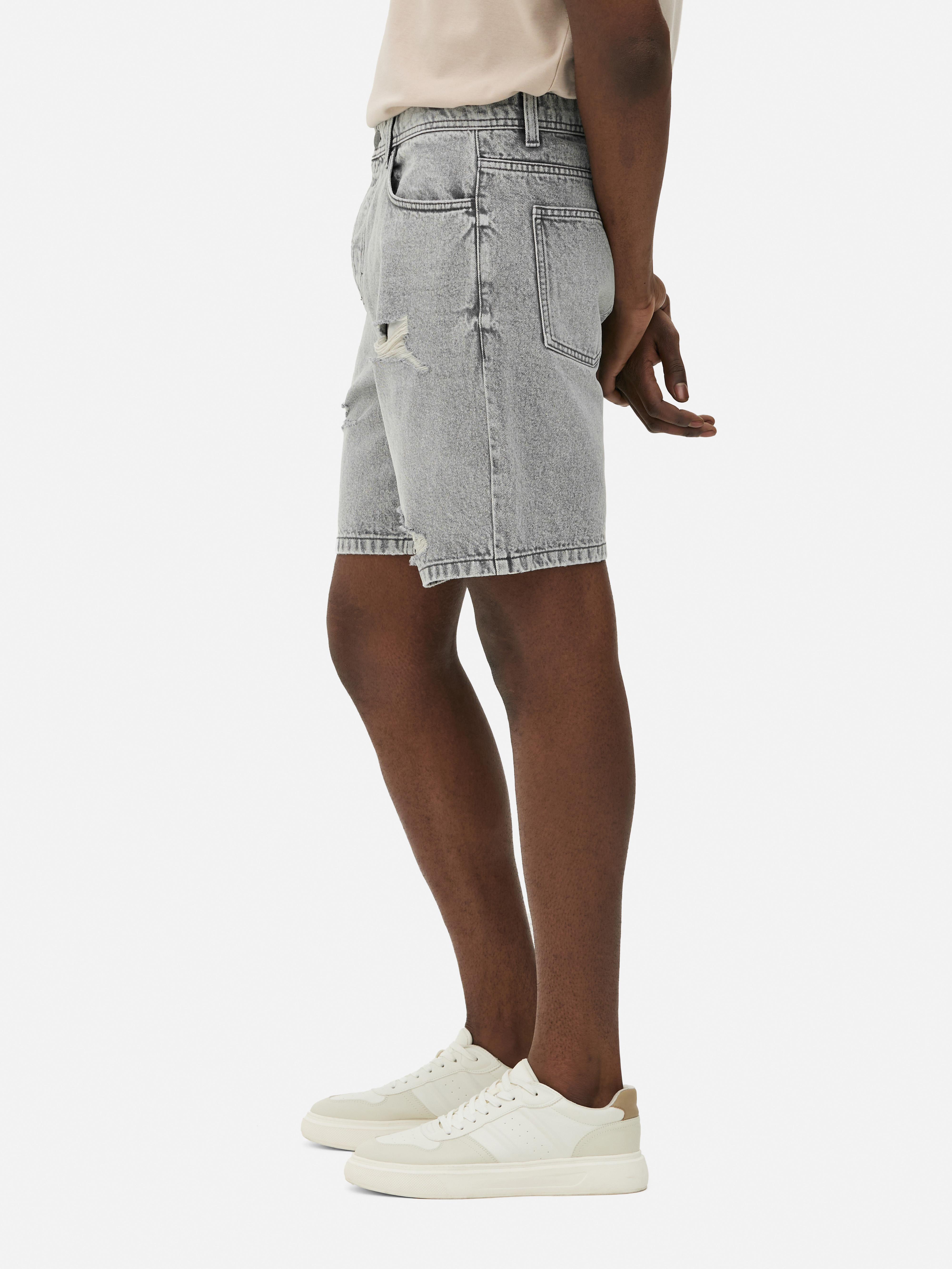 Pantaloncini jeans strappati