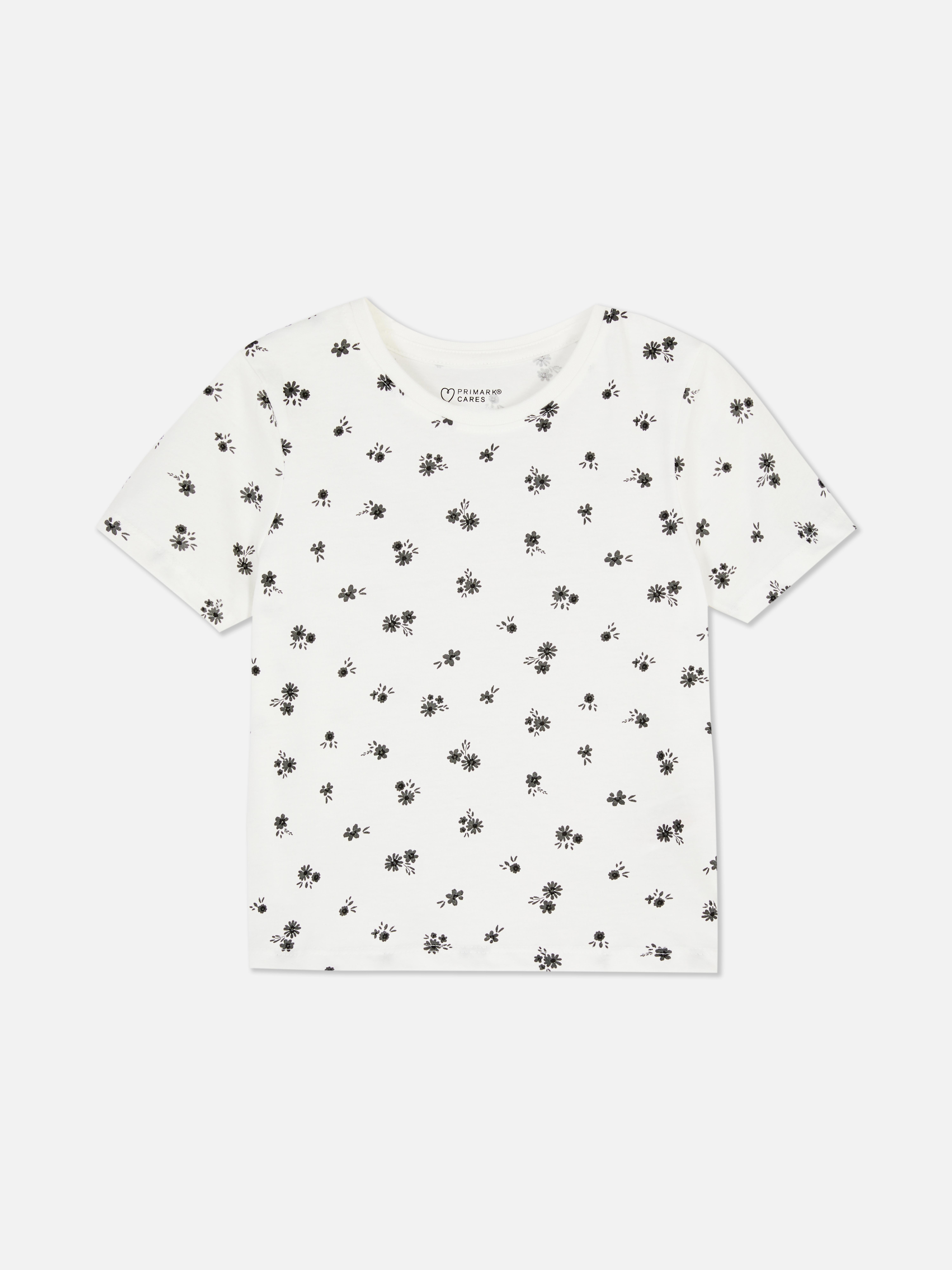 Tricou imprimat cu mânecă scurtă