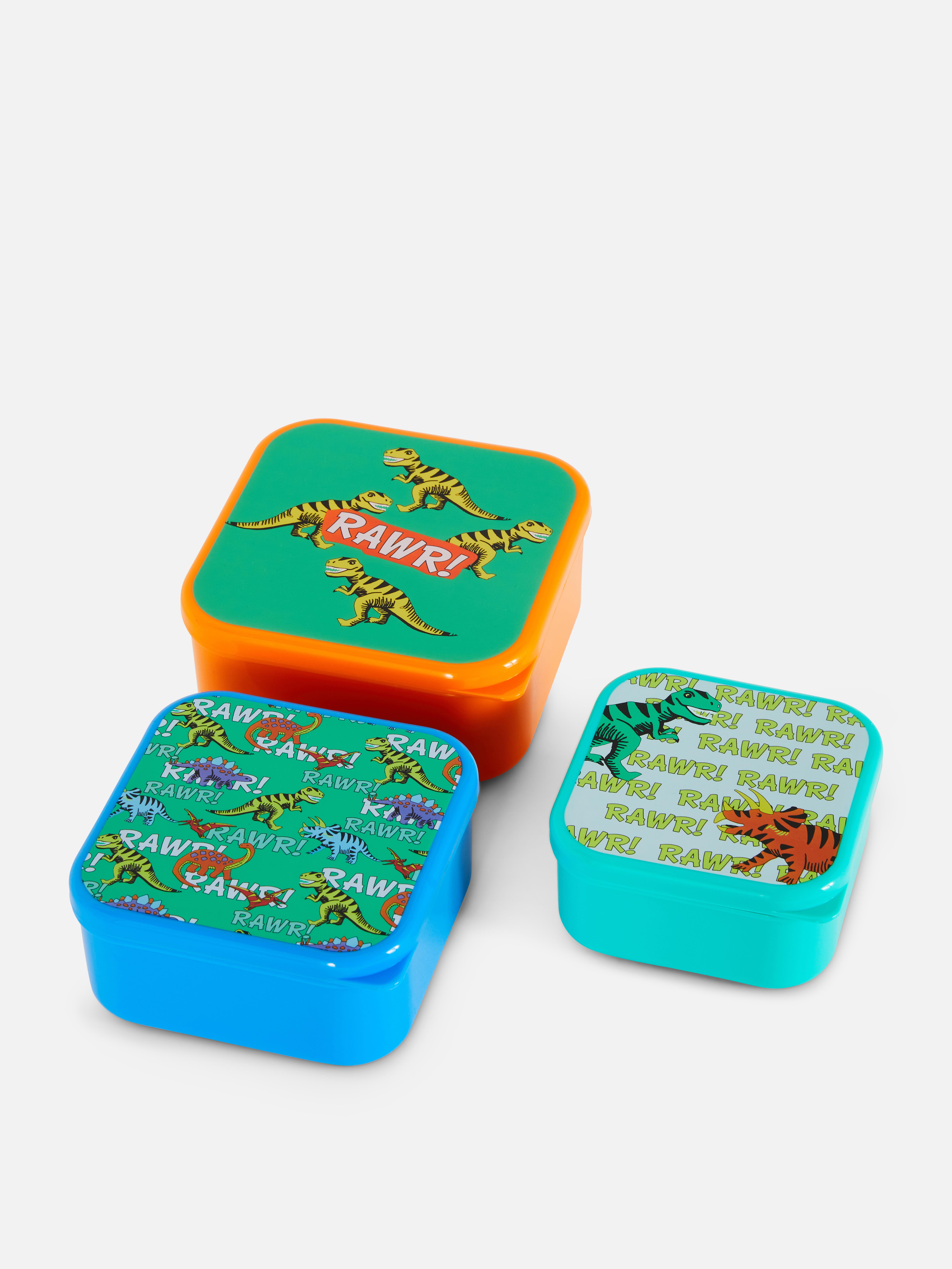 Snack-Dosen für Kinder, 3er-Pack