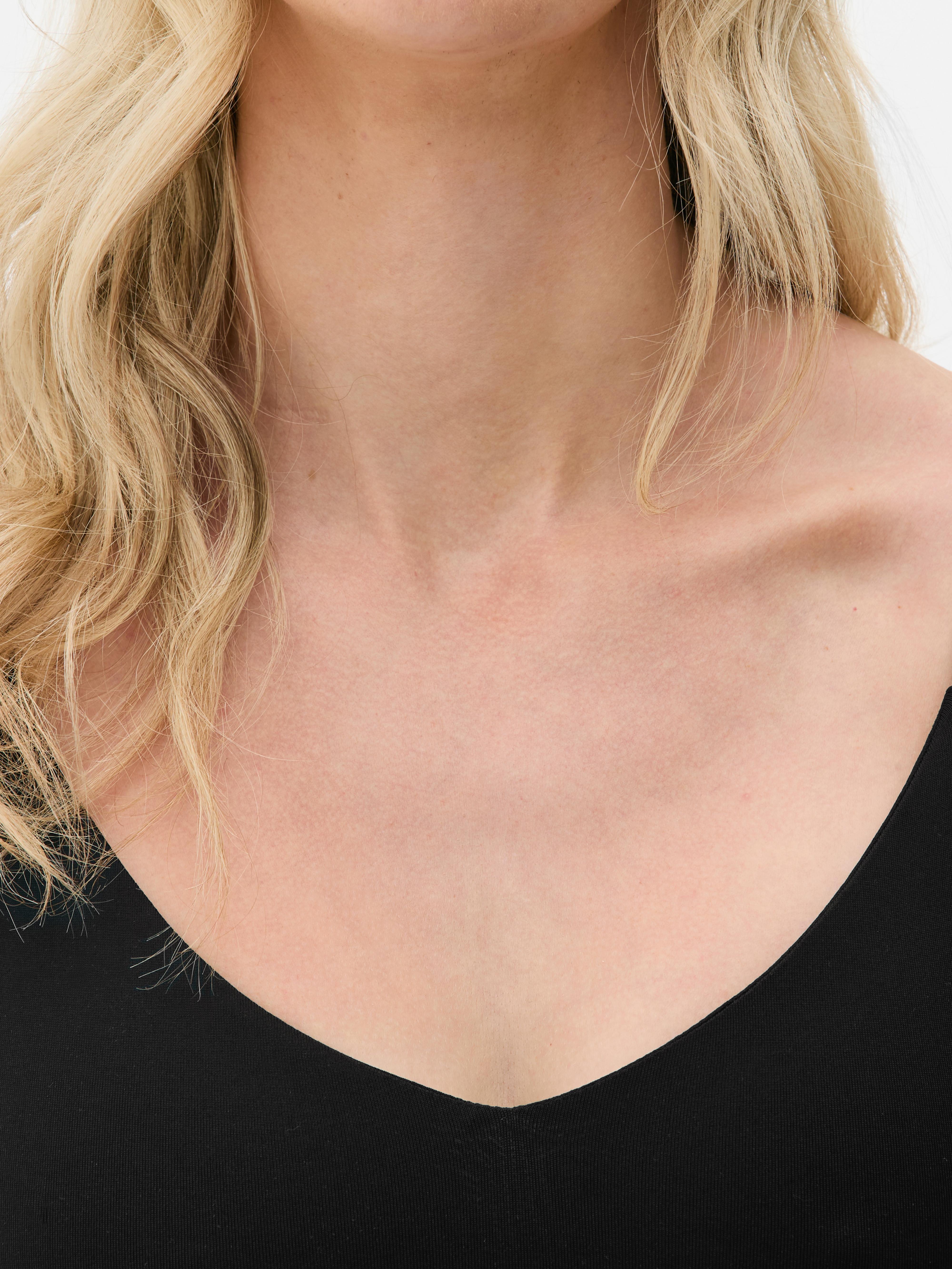 Strappy V-Neck Bodysuit