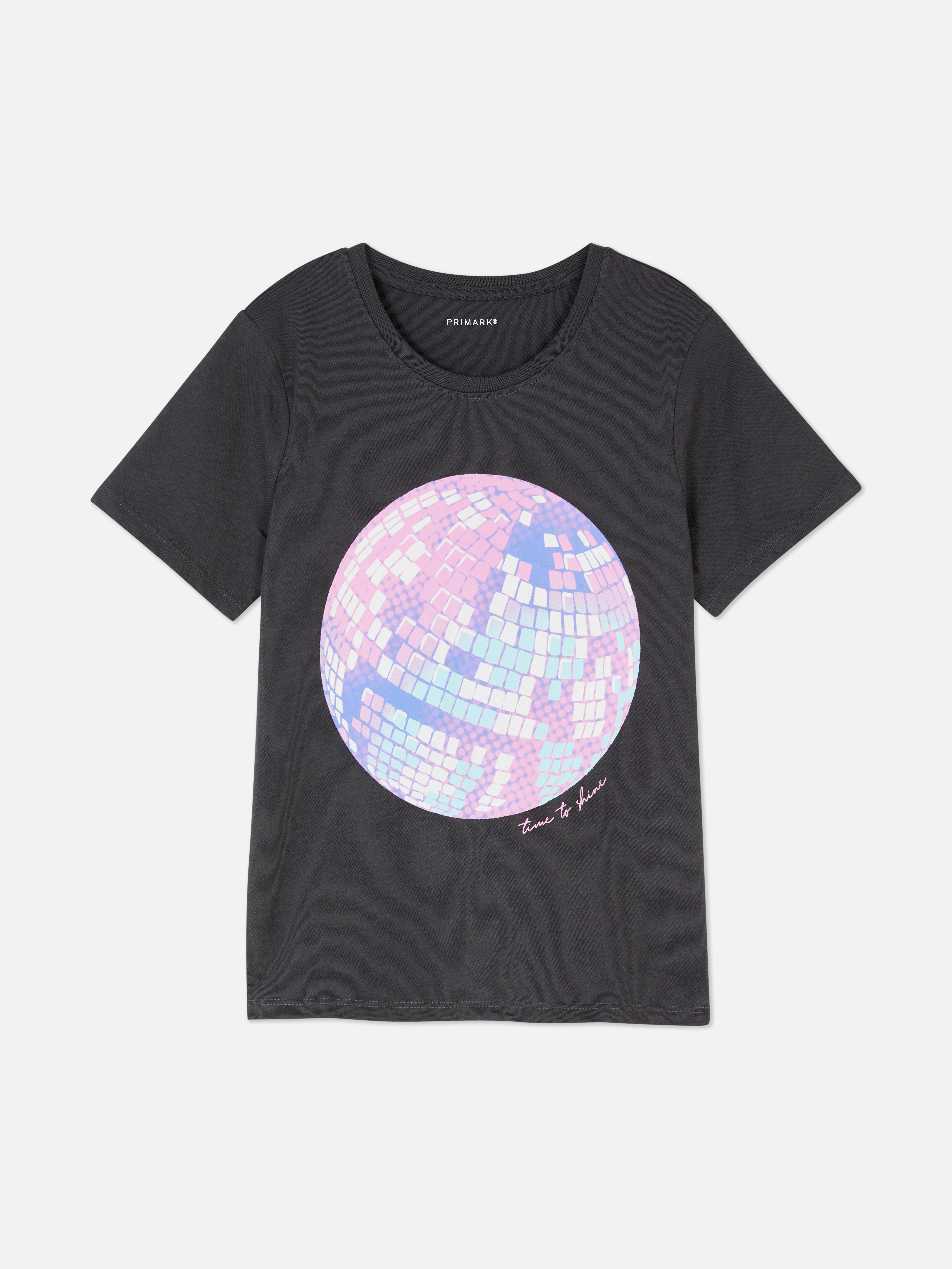 Kurzärmeliges T-Shirt mit Grafik