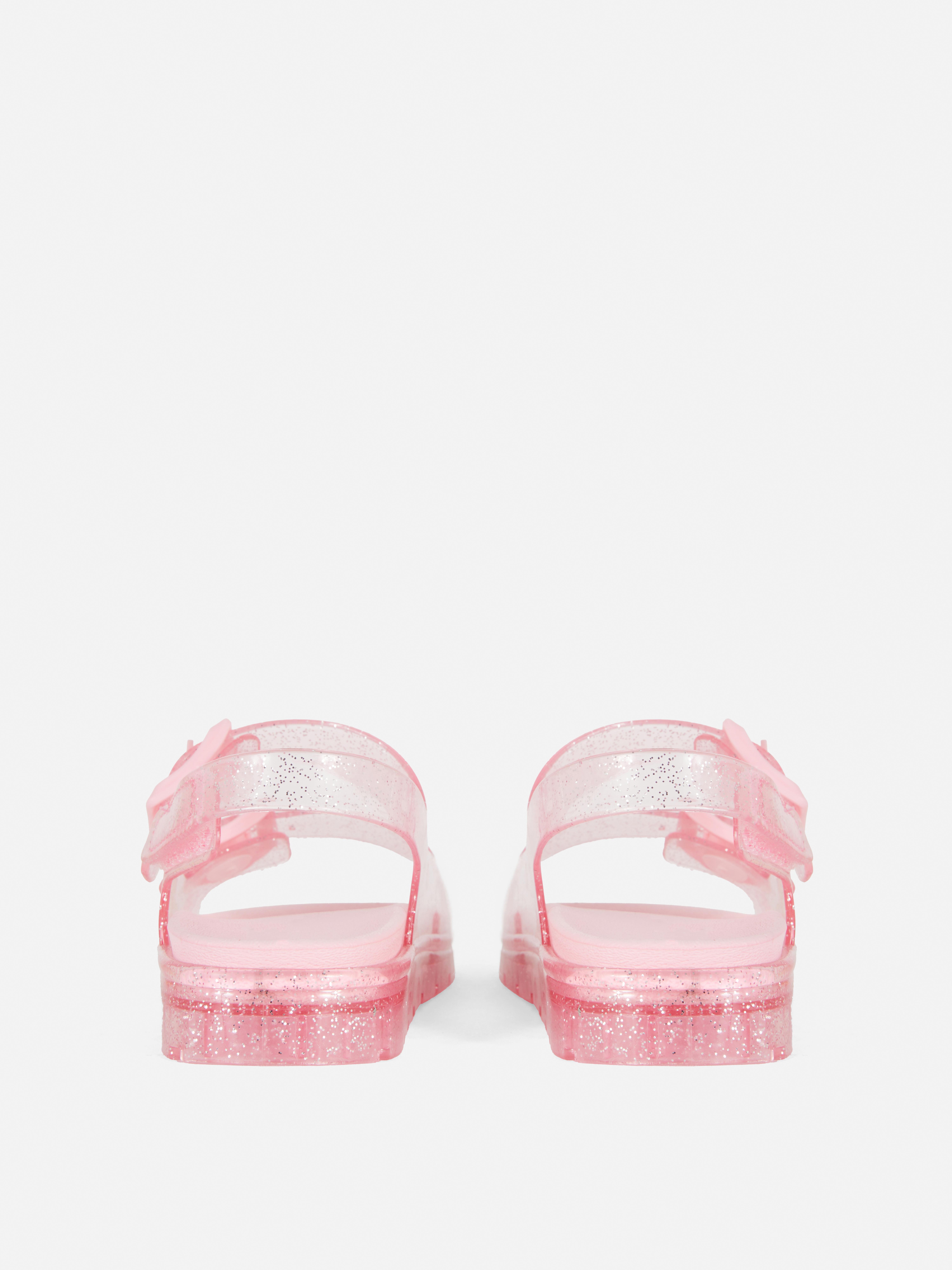 Glitter Jelly Sandals