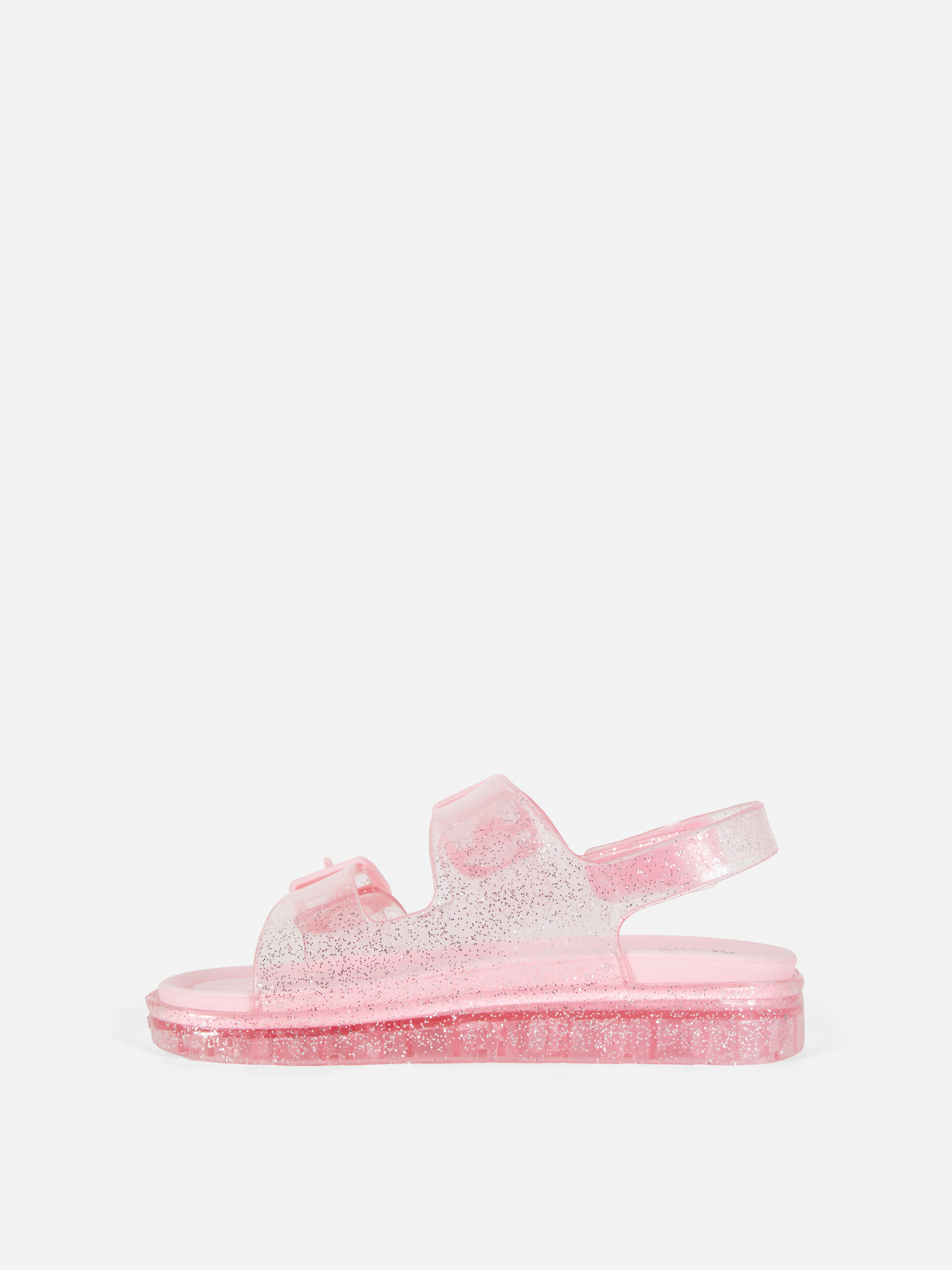 Glitter Jelly Sandals