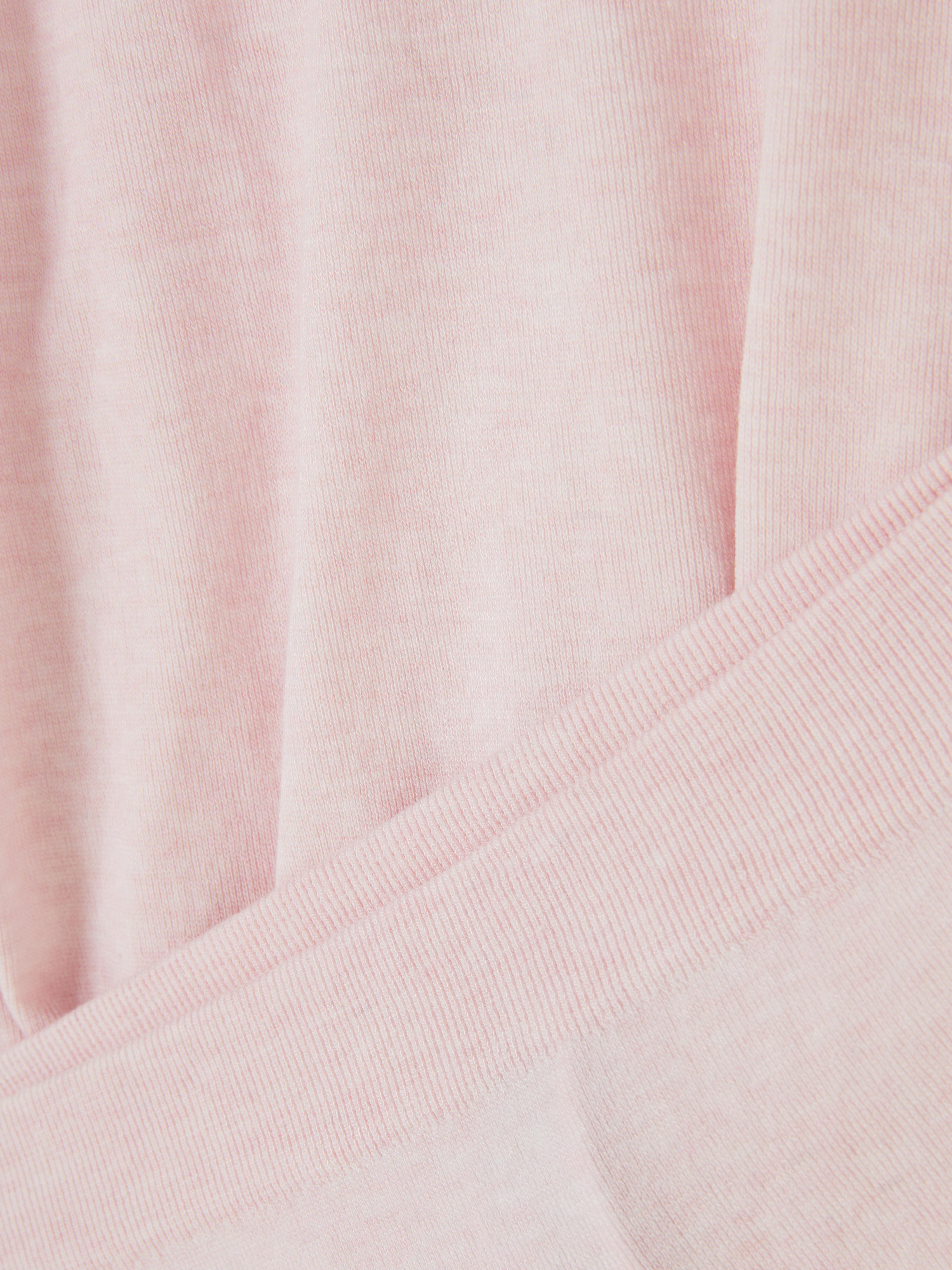 Pijama top/calções rebordo renda
