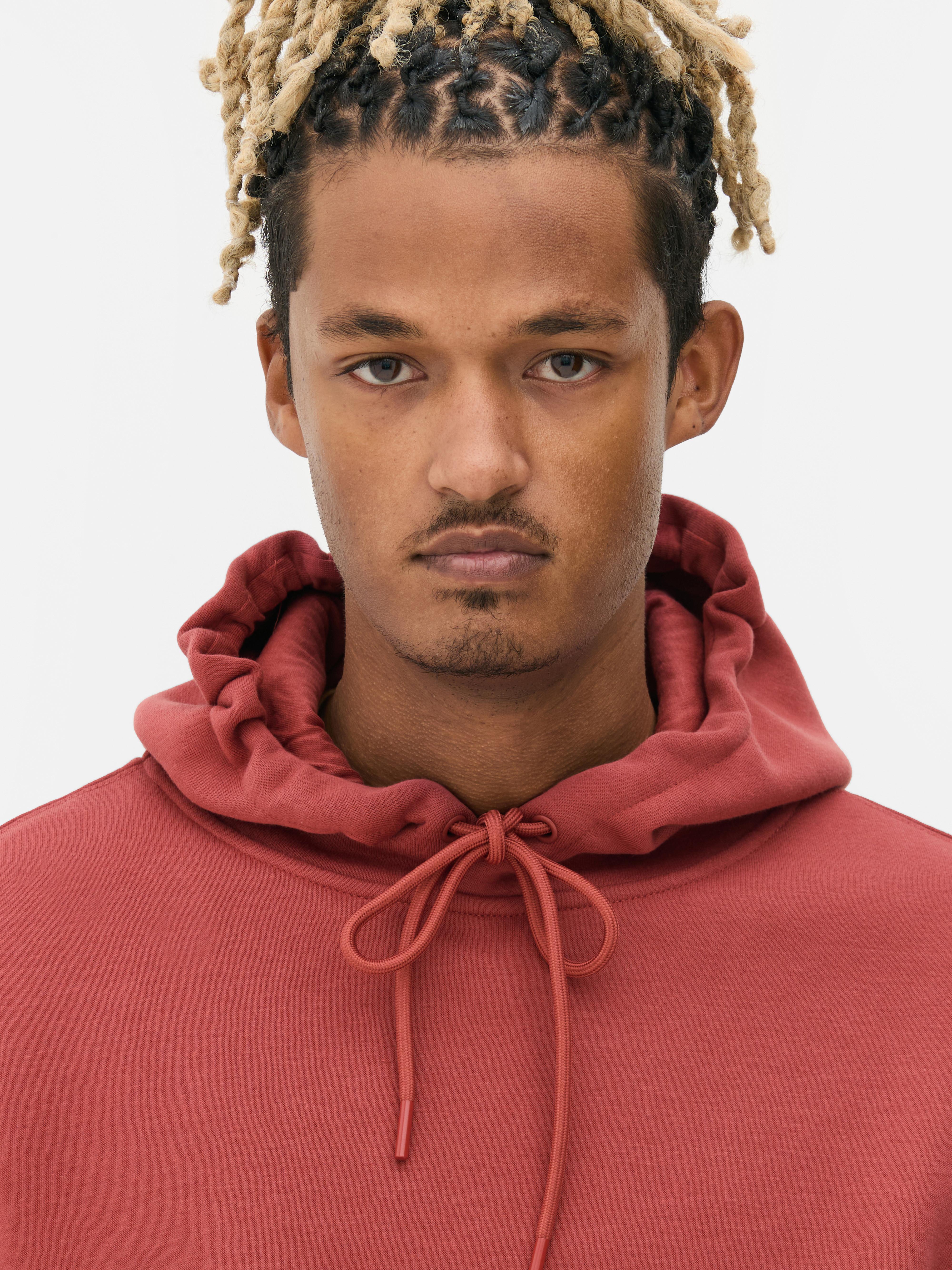 Sweat à Capuche Homme Gaufré – Tissu Doux, Poche Kangourou – Look Décontracté Printemps/Automne