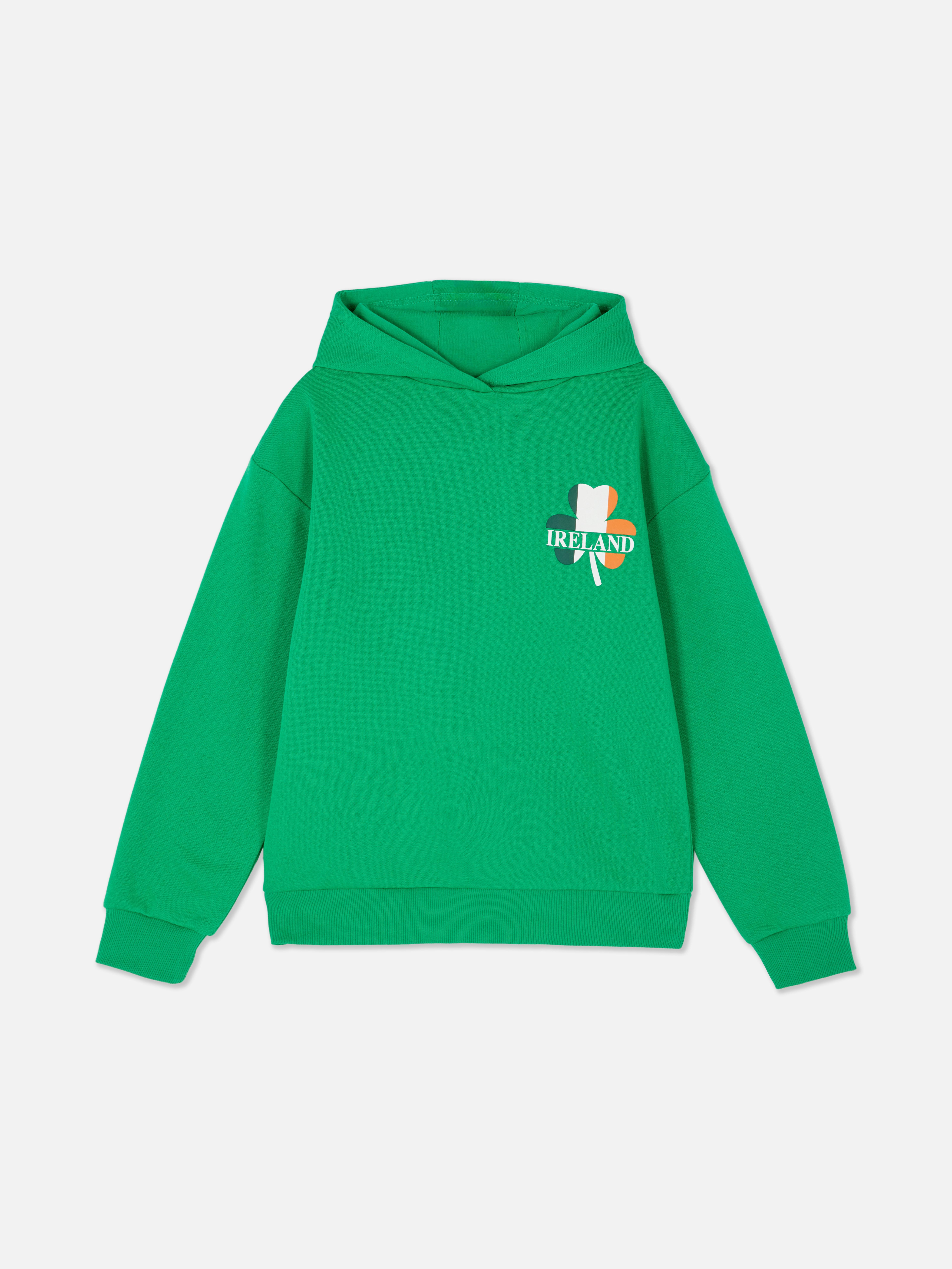 Ireland Shamrock Graphic Hoodie