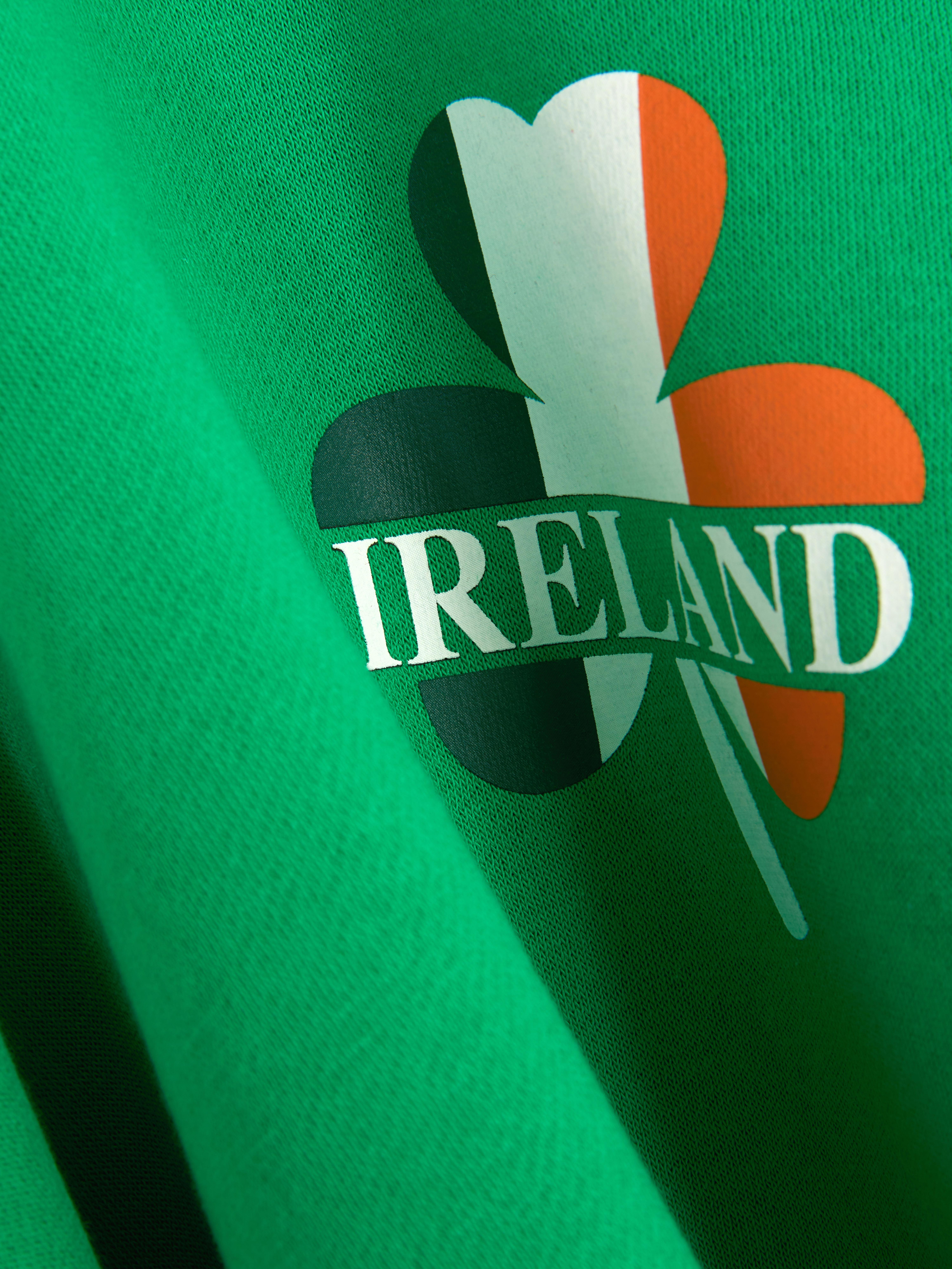 Ireland Shamrock Graphic Hoodie