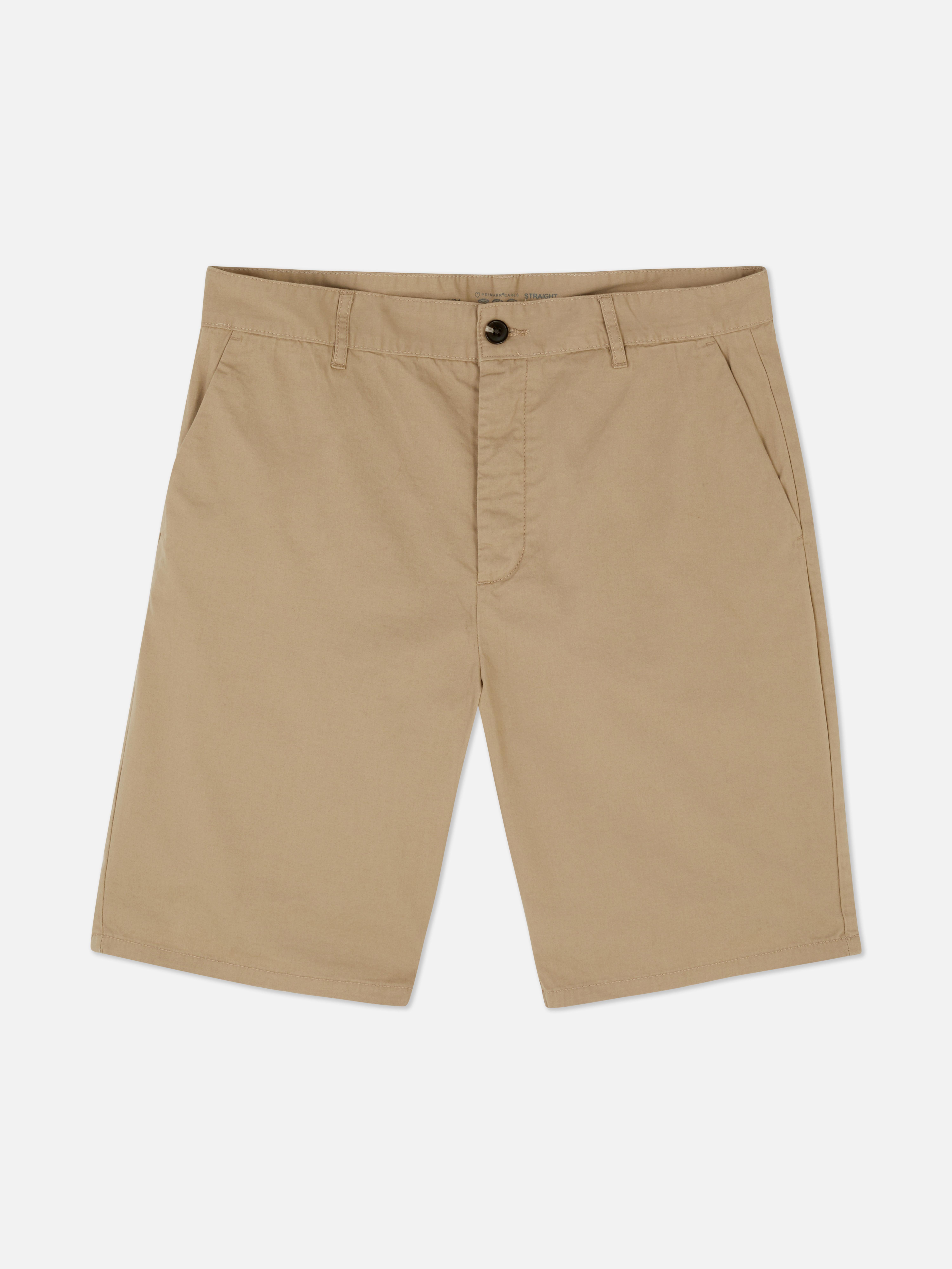Button-Fly Chino Shorts