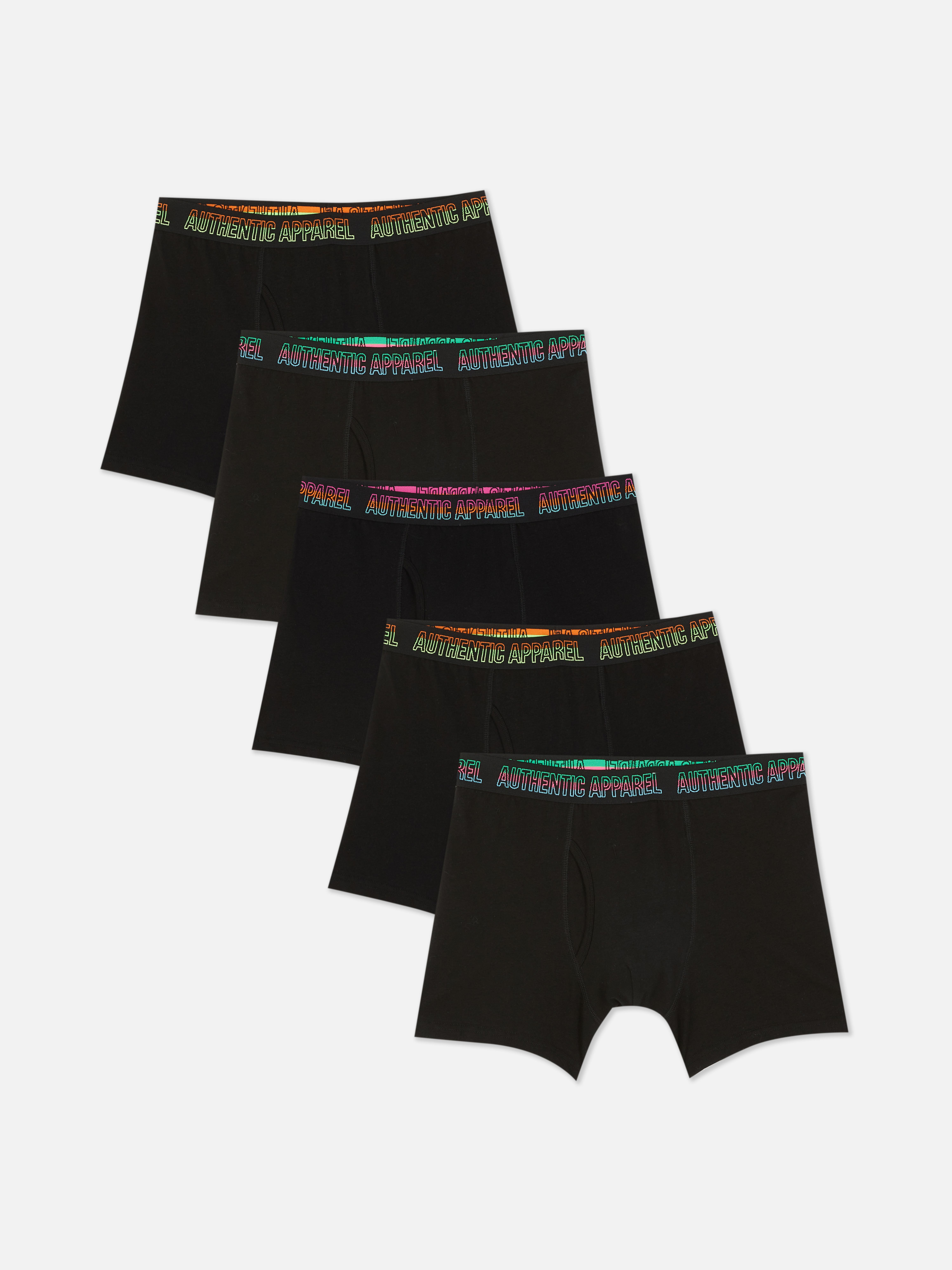 Boxerky s ombré pásom, 5 ks