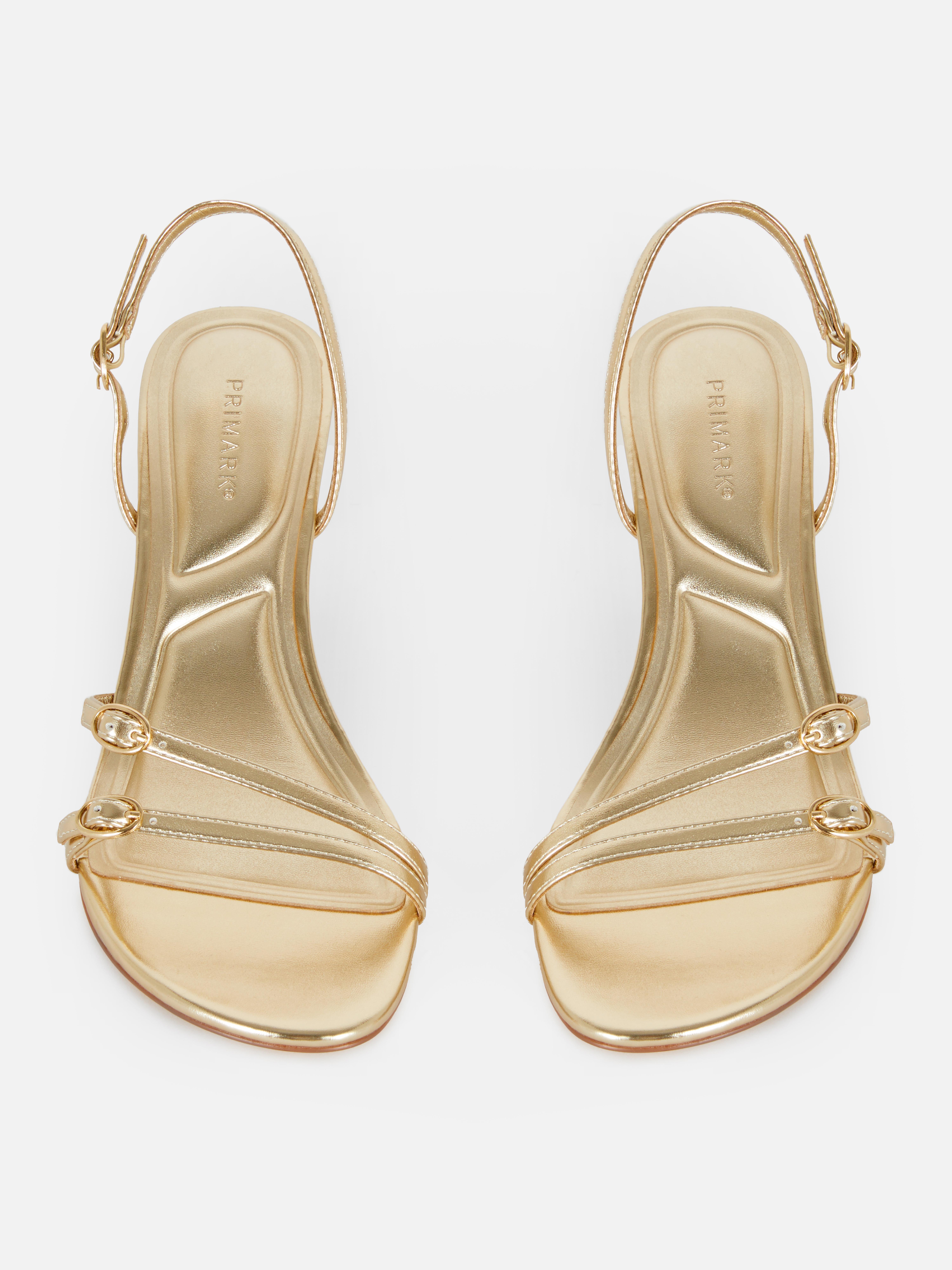 Slingback kitten heels