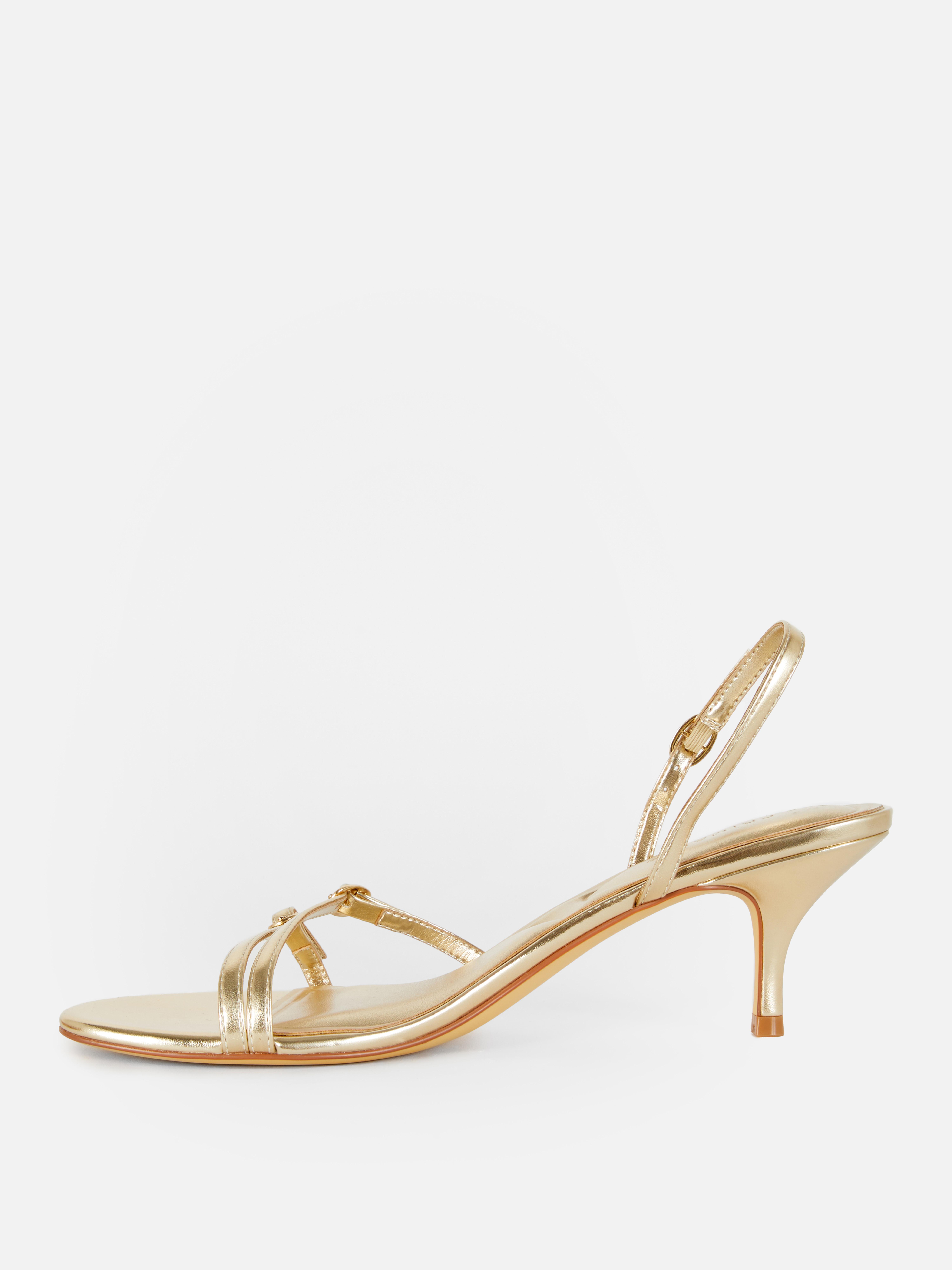 Slingback kitten heels