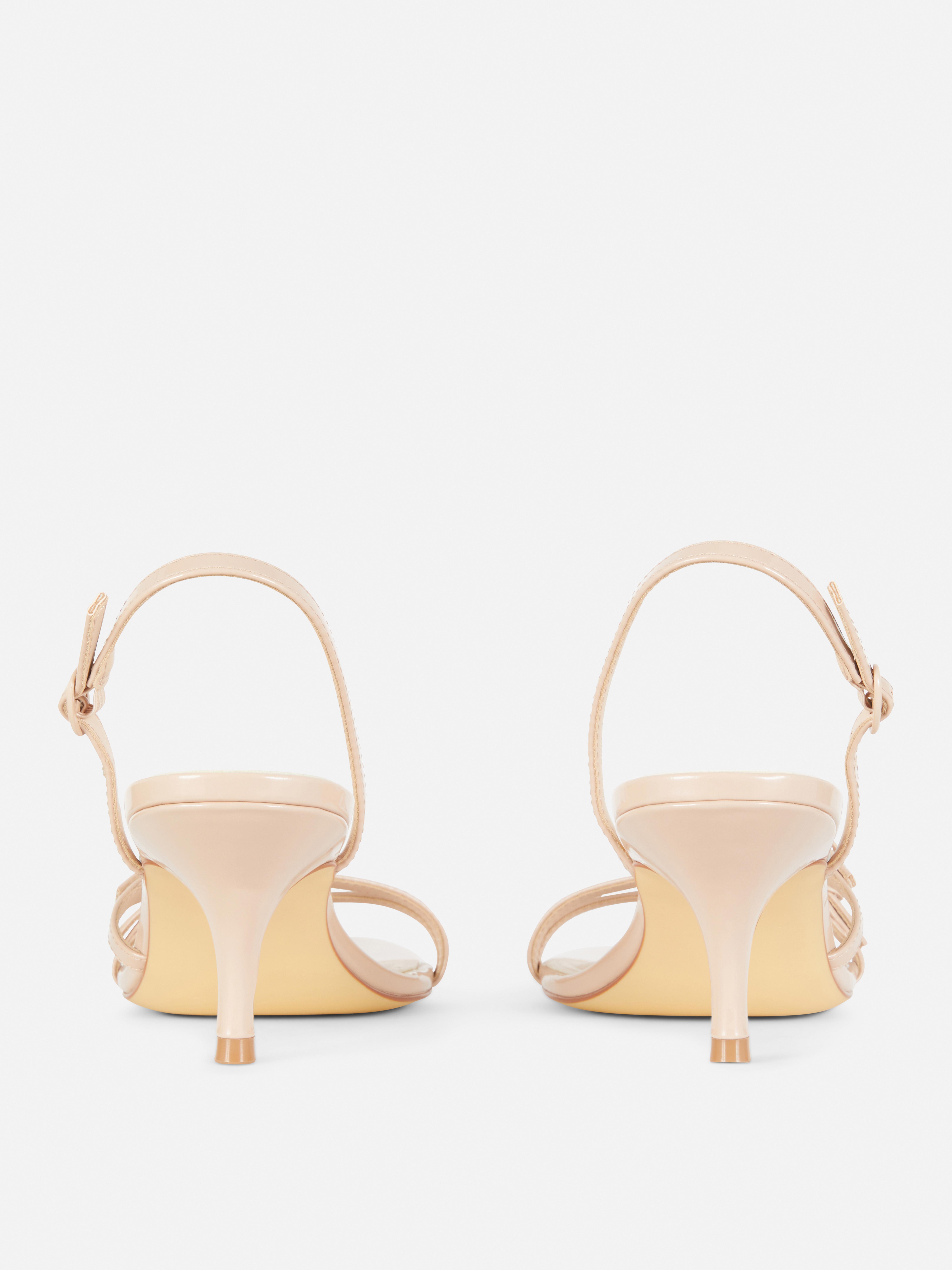 Slingback kitten heels