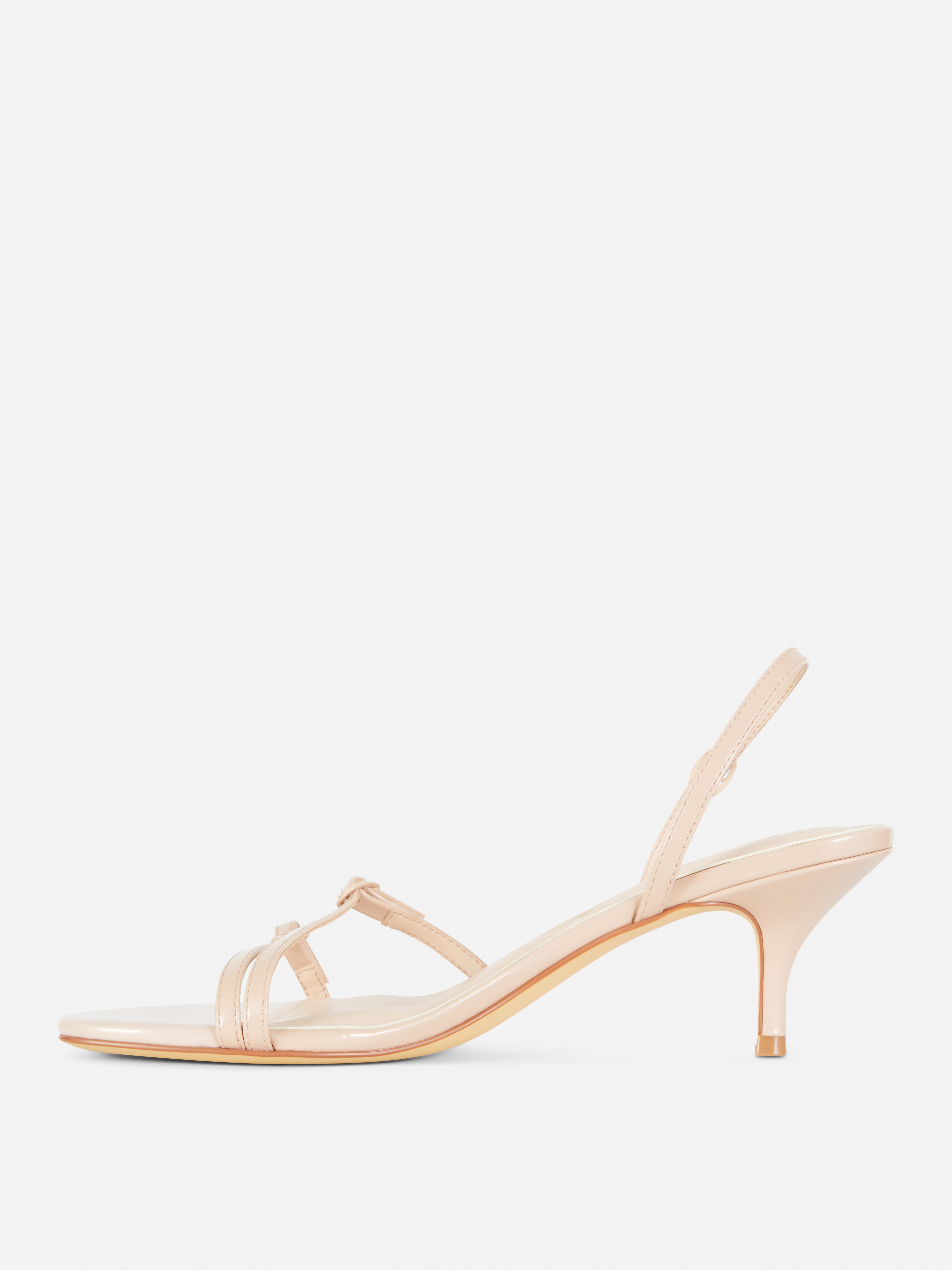 Slingback kitten heels