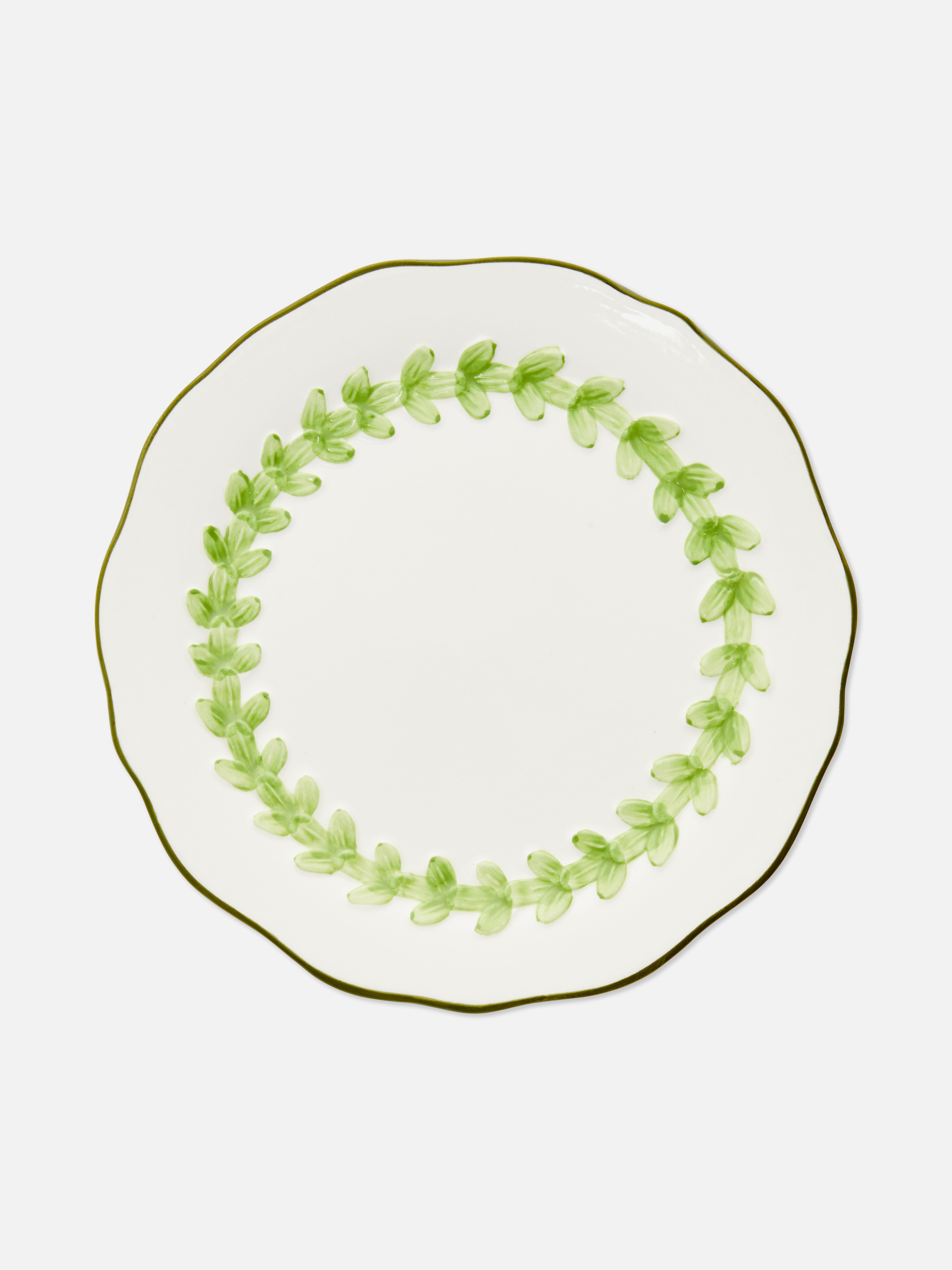 Leaf Embossed Side Plate