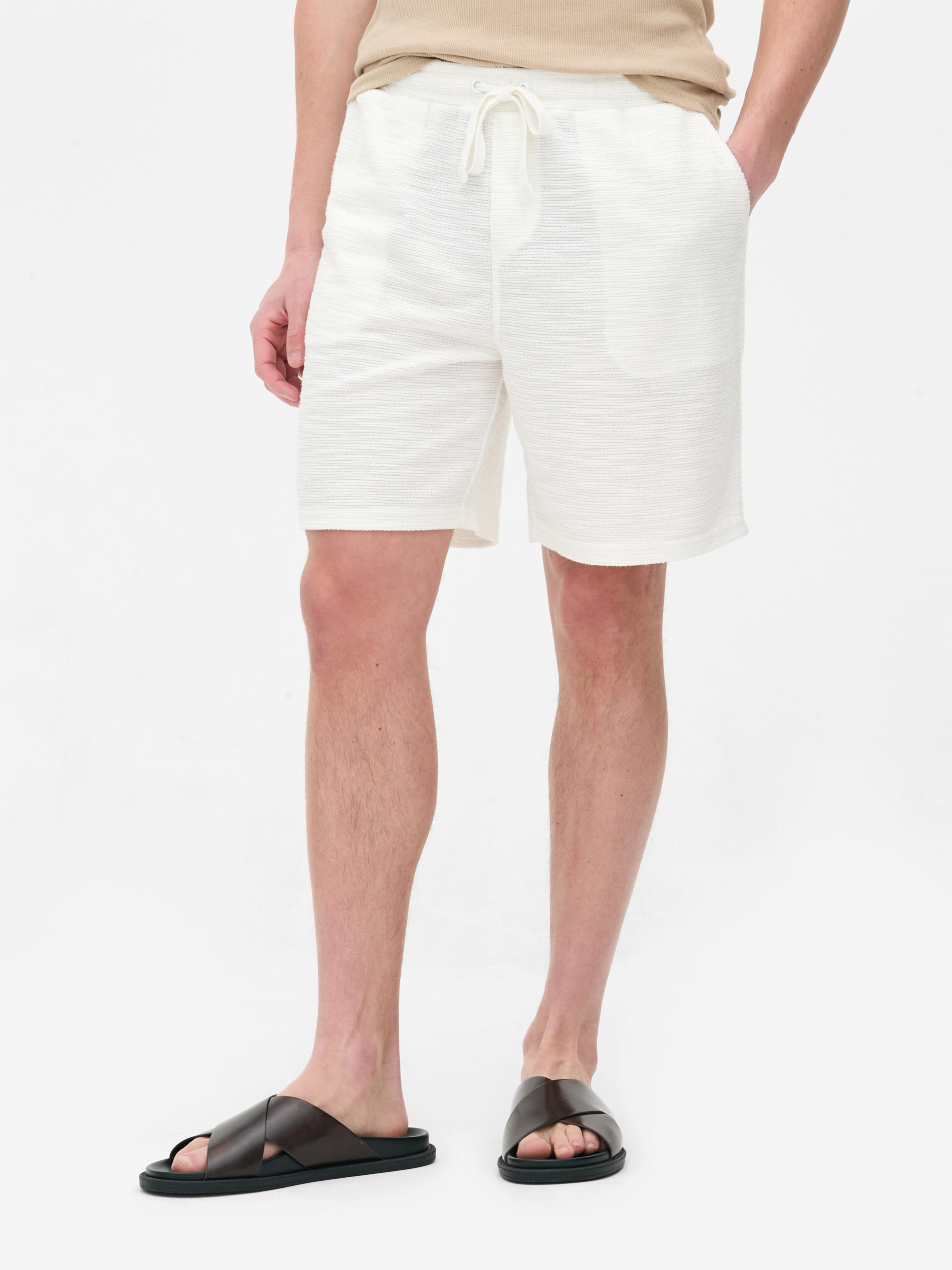 Short en jersey avec cordon de serrage