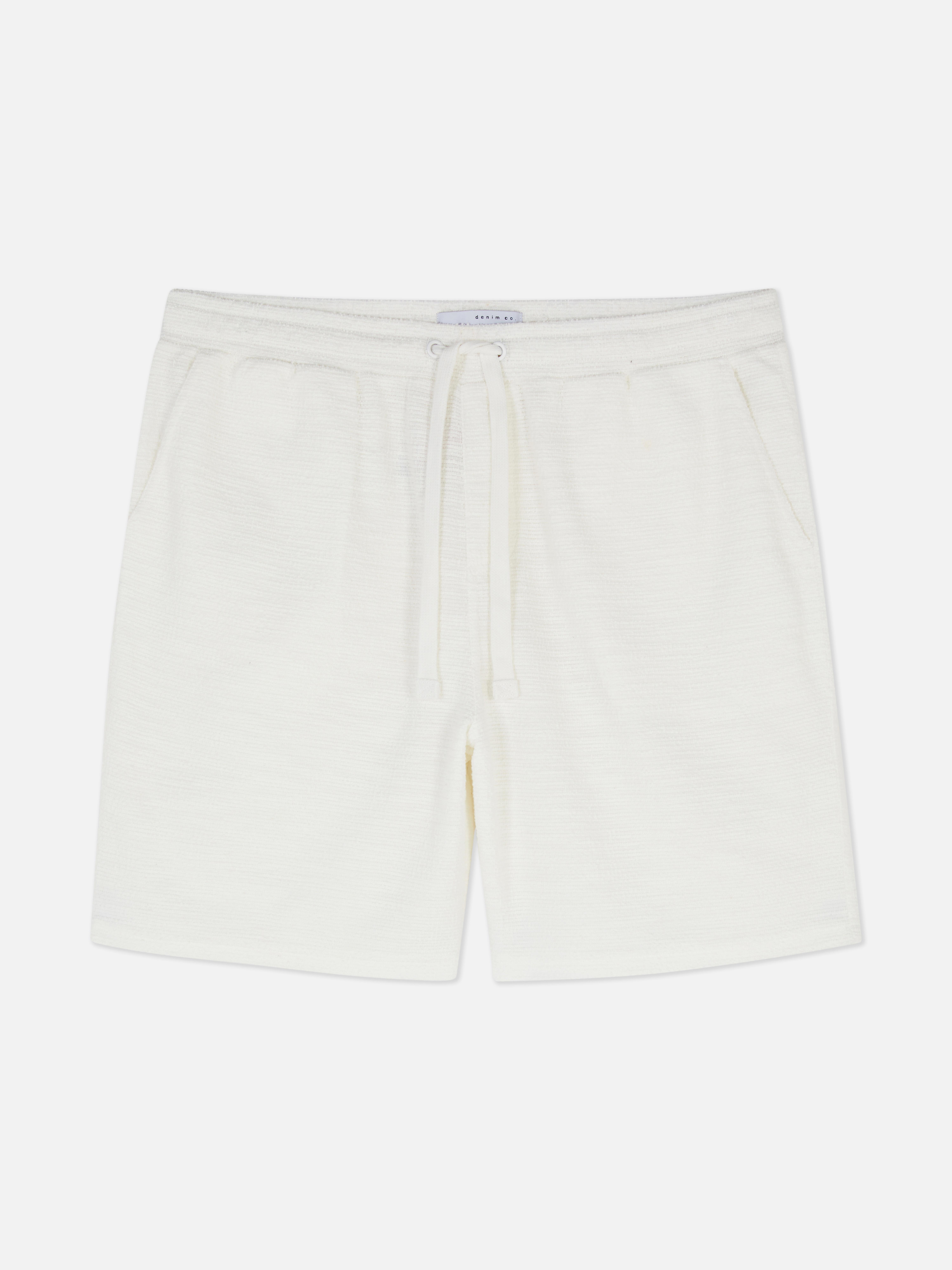 Short en jersey avec cordon de serrage