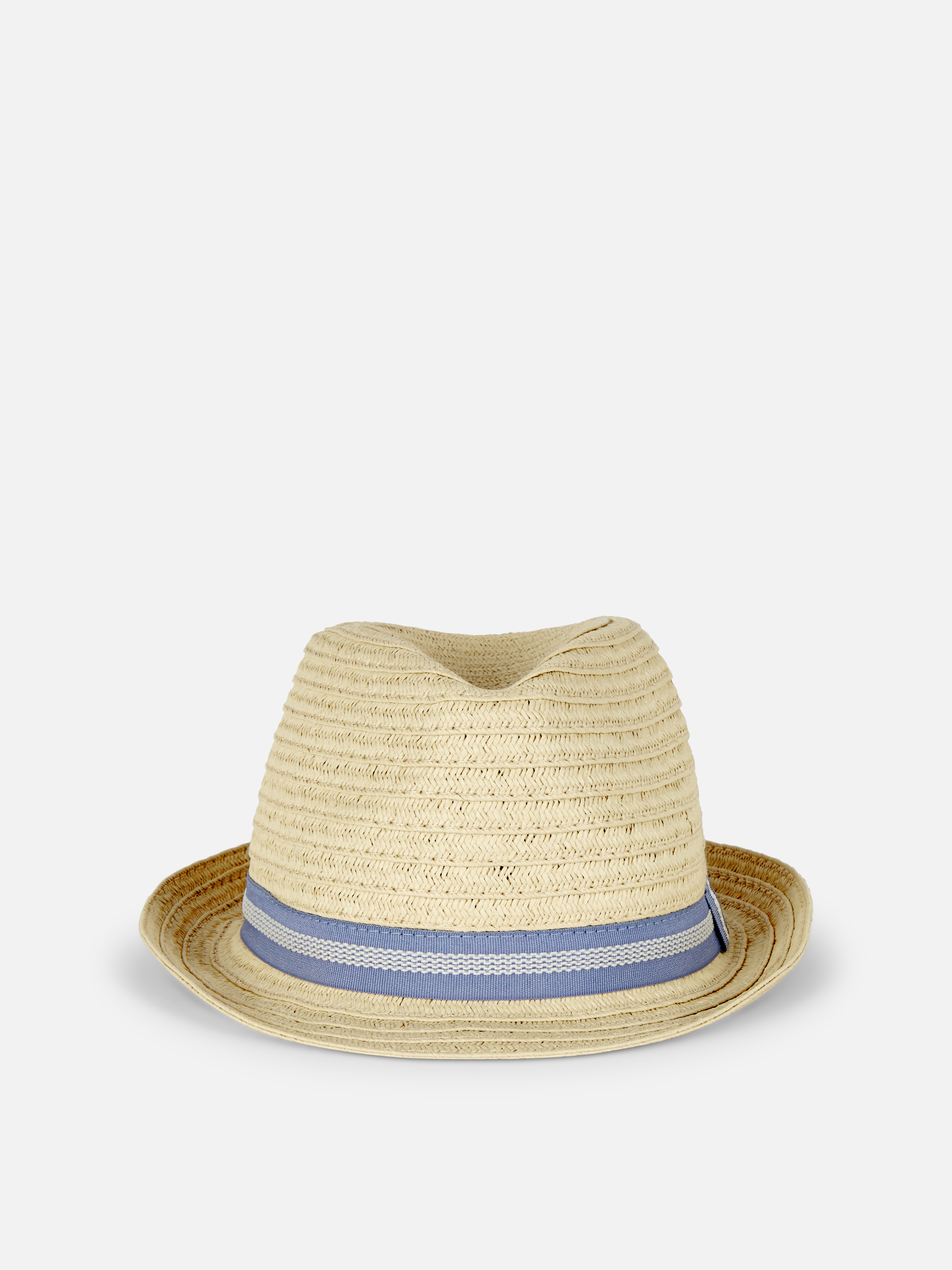 Slamnat trilby klobuk