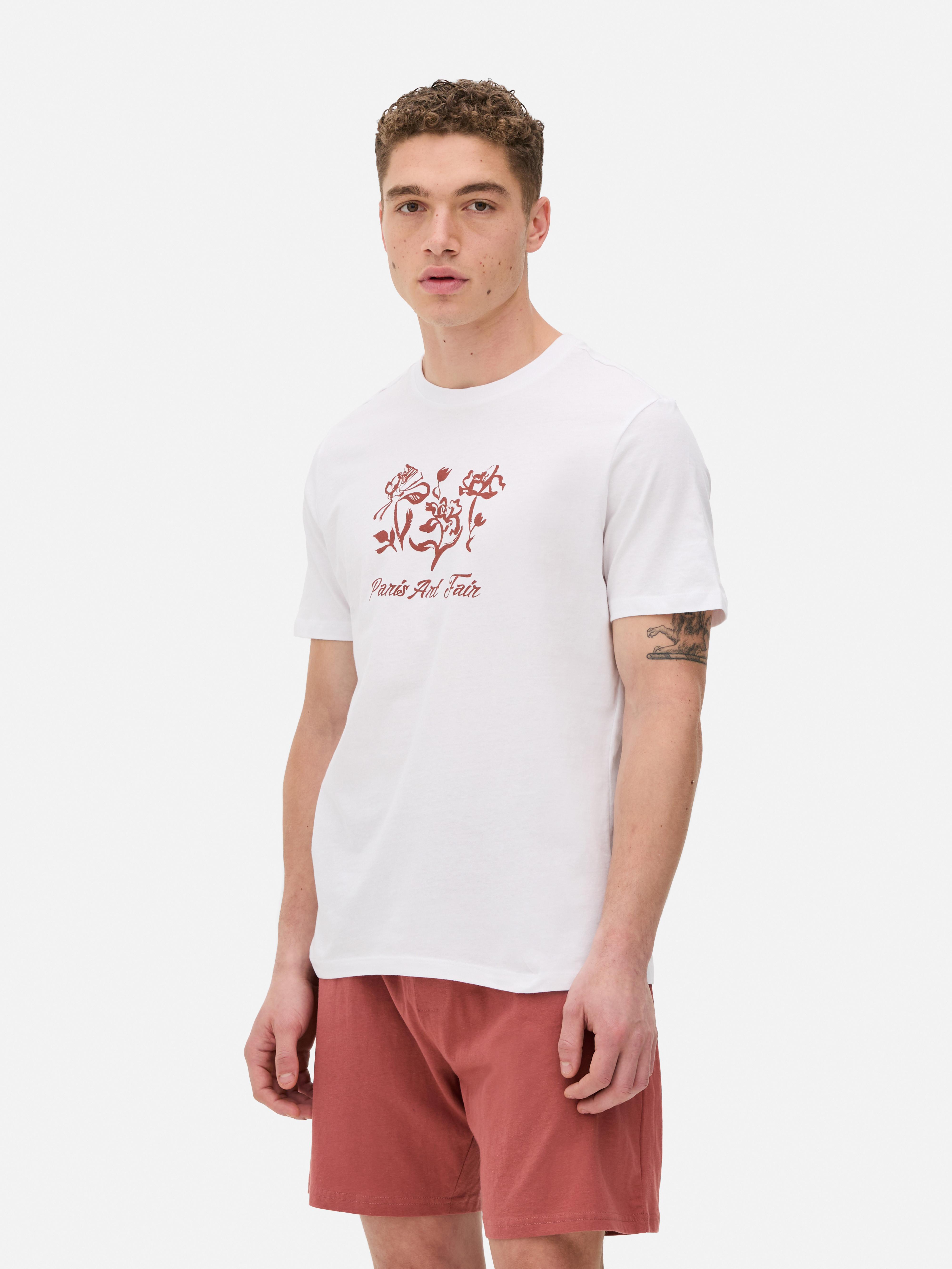 Pijama con estampado de «Paris Art Fair»