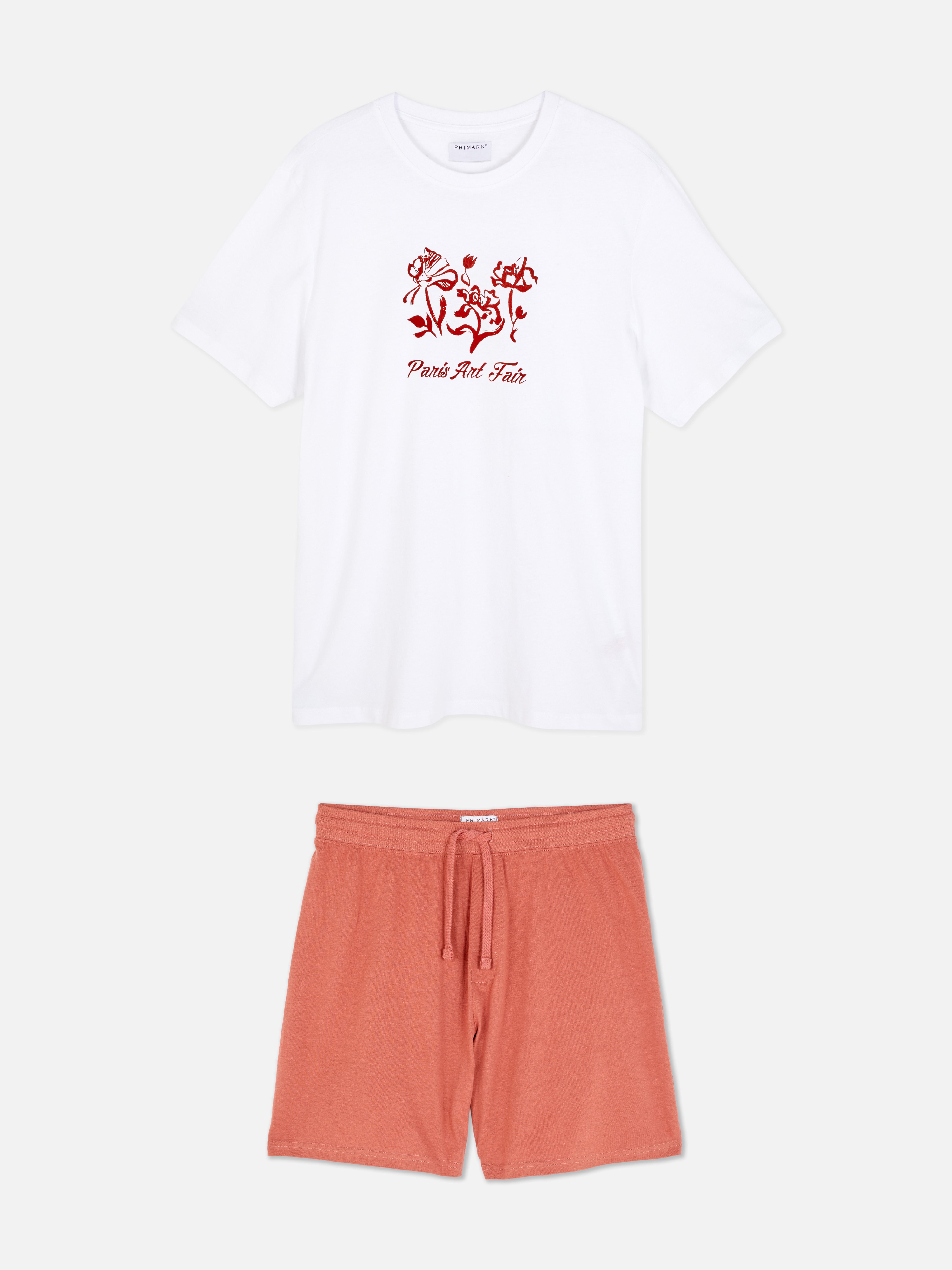 Pijama con estampado de «Paris Art Fair»