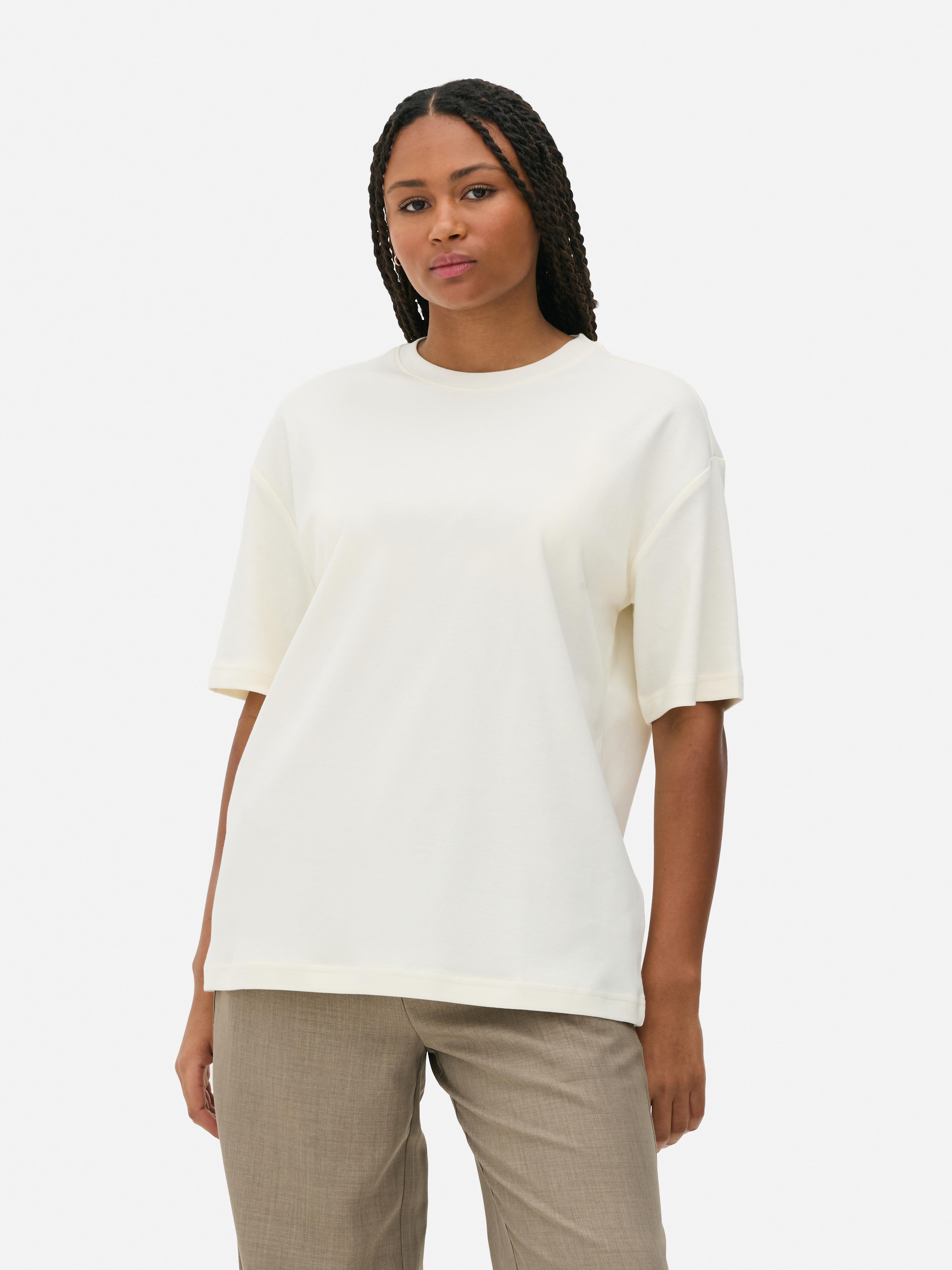 Maglietta oversize in cotone
