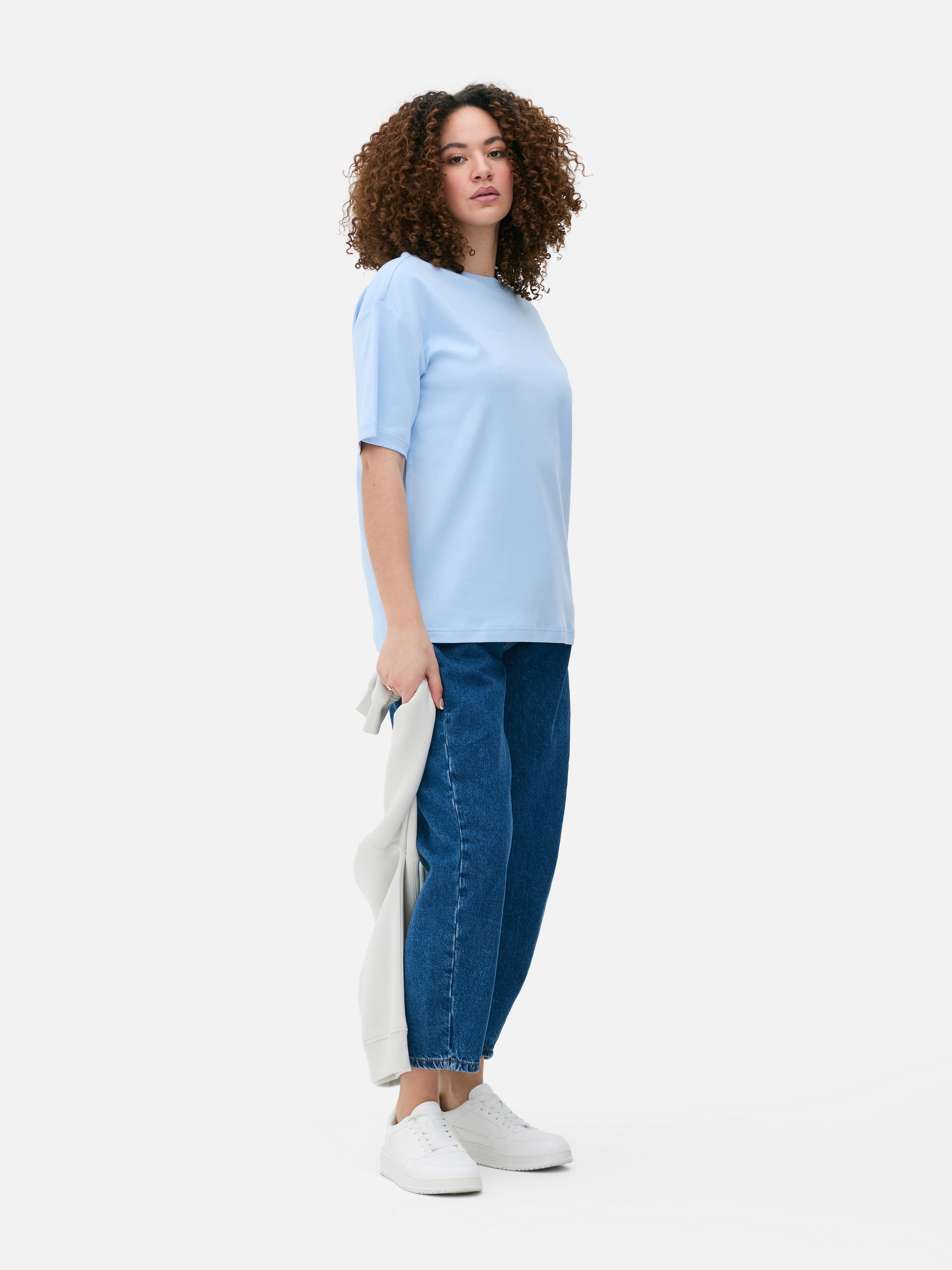 Maglietta oversize in cotone