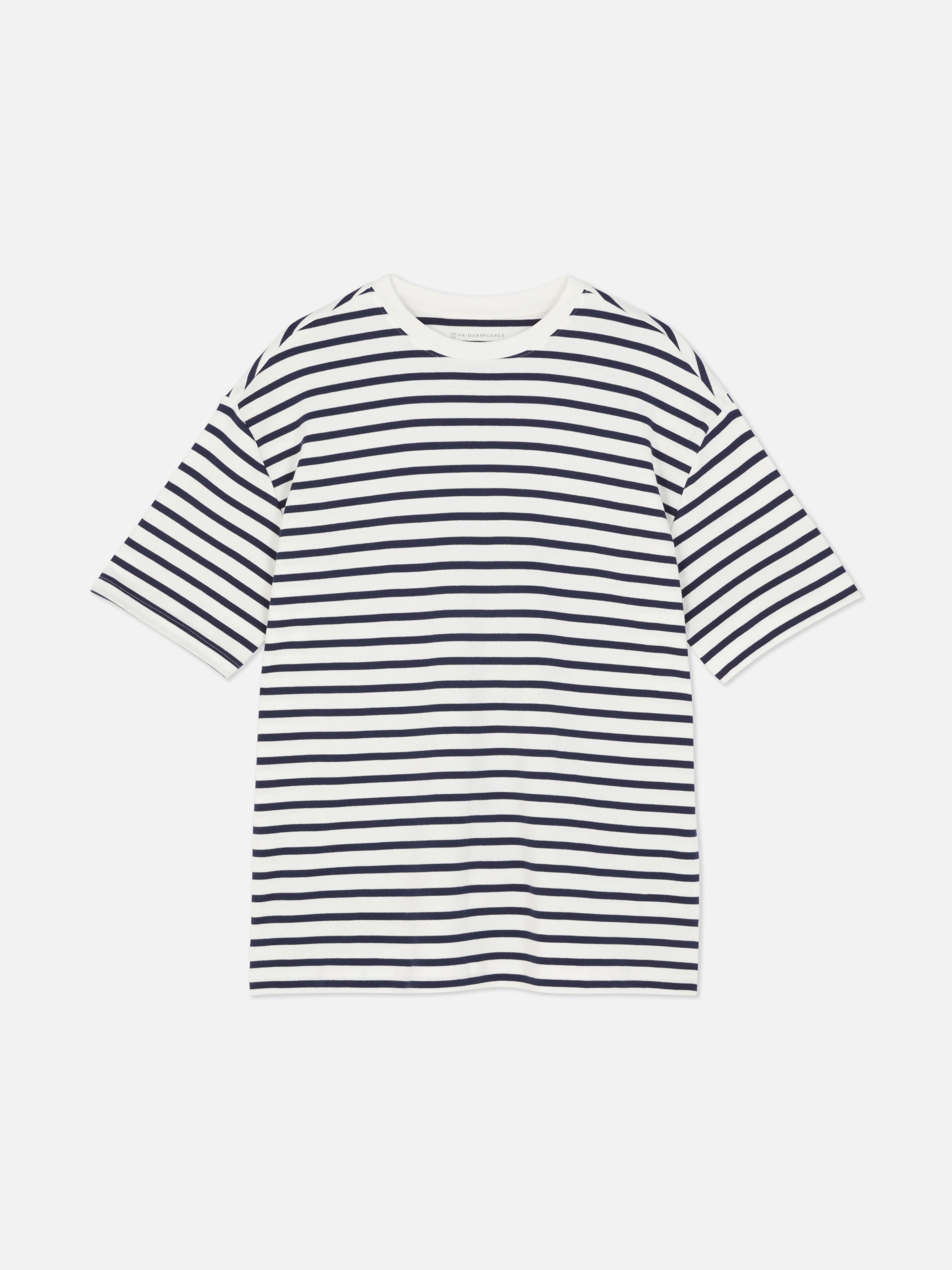 Oversized katoenen T-shirt