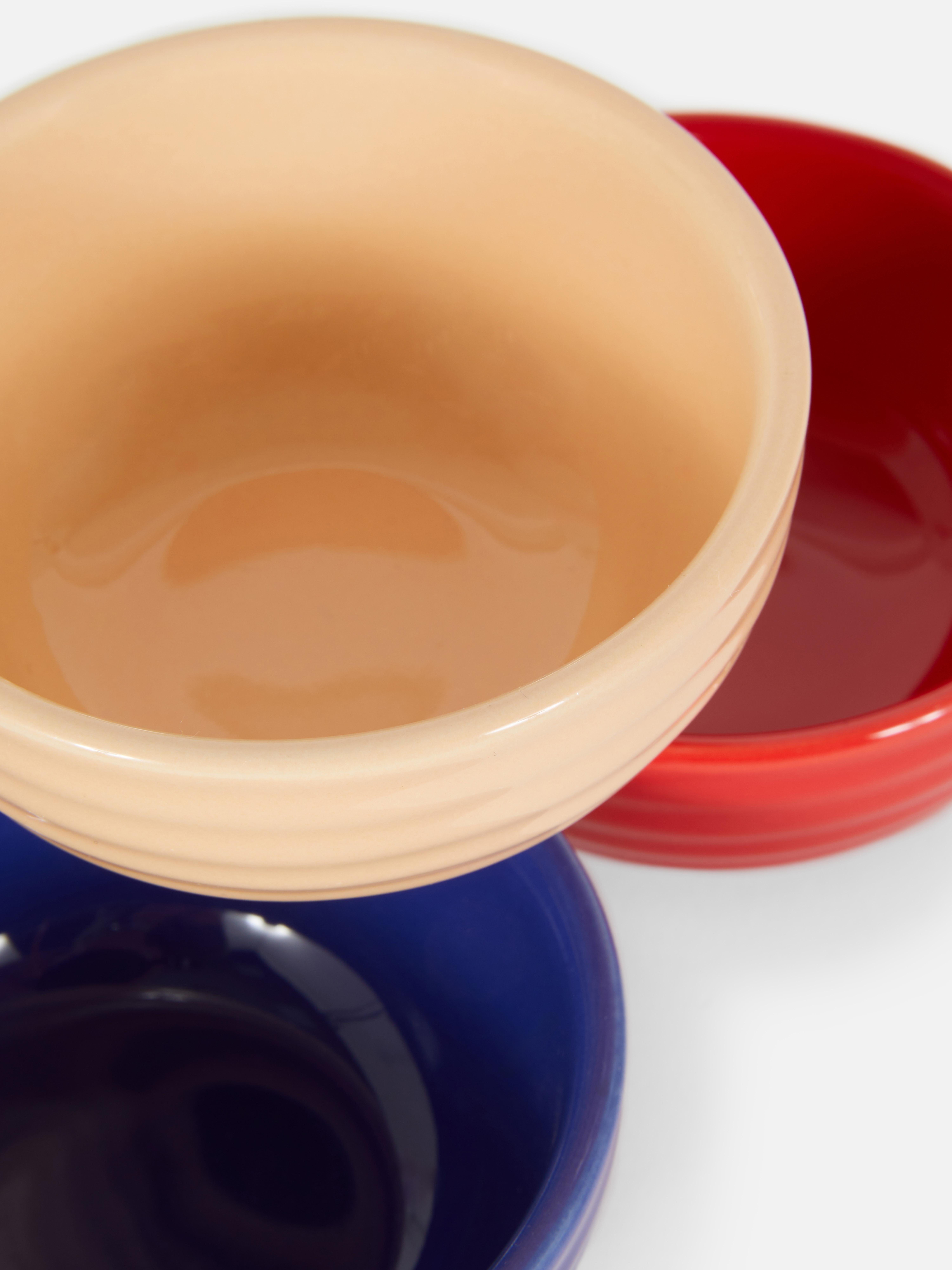 3pk Ridged Pinch Bowls