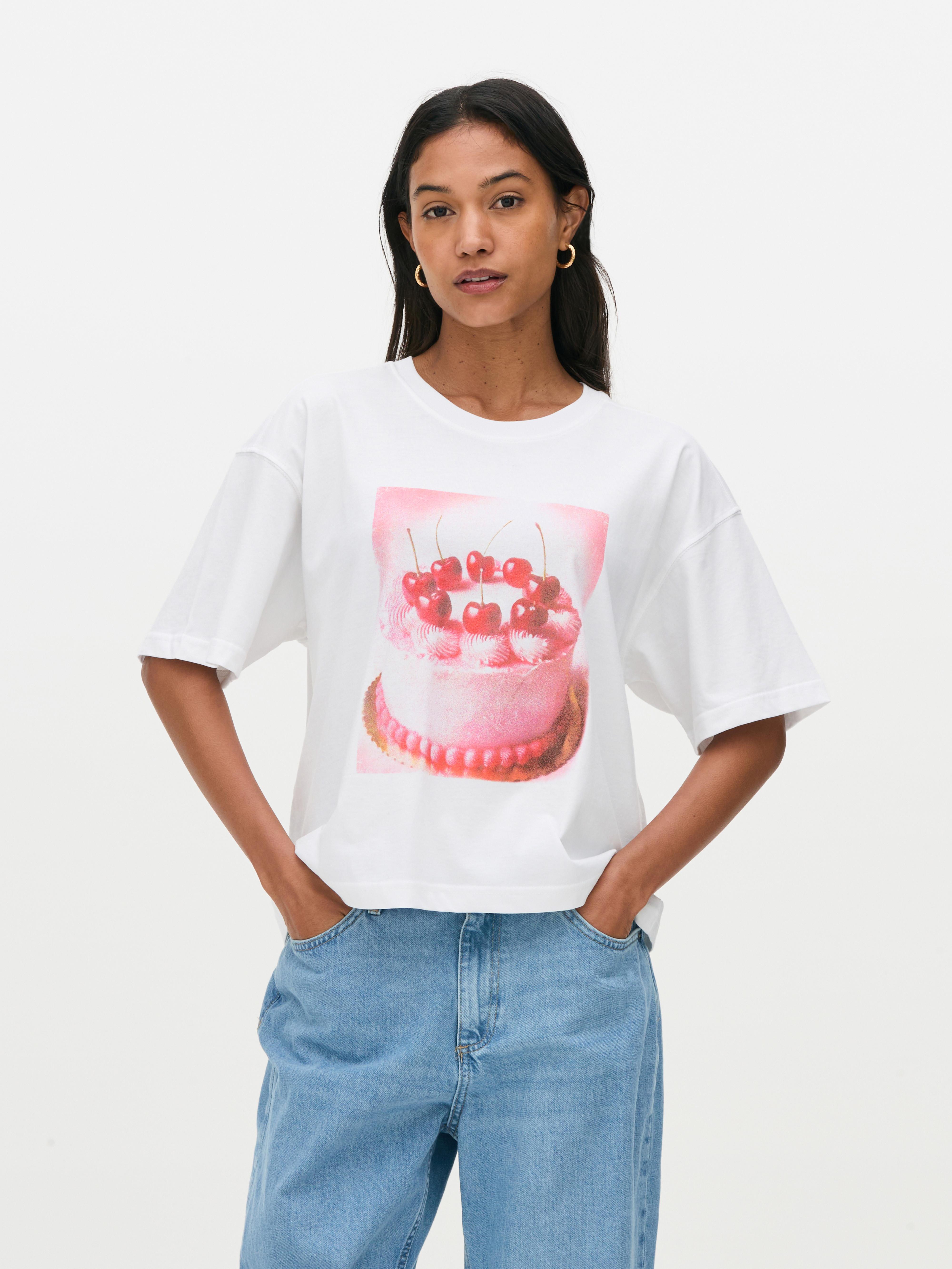 Snow White T Shirt Primark Womens White V Neck Long Sleeve T Shirt