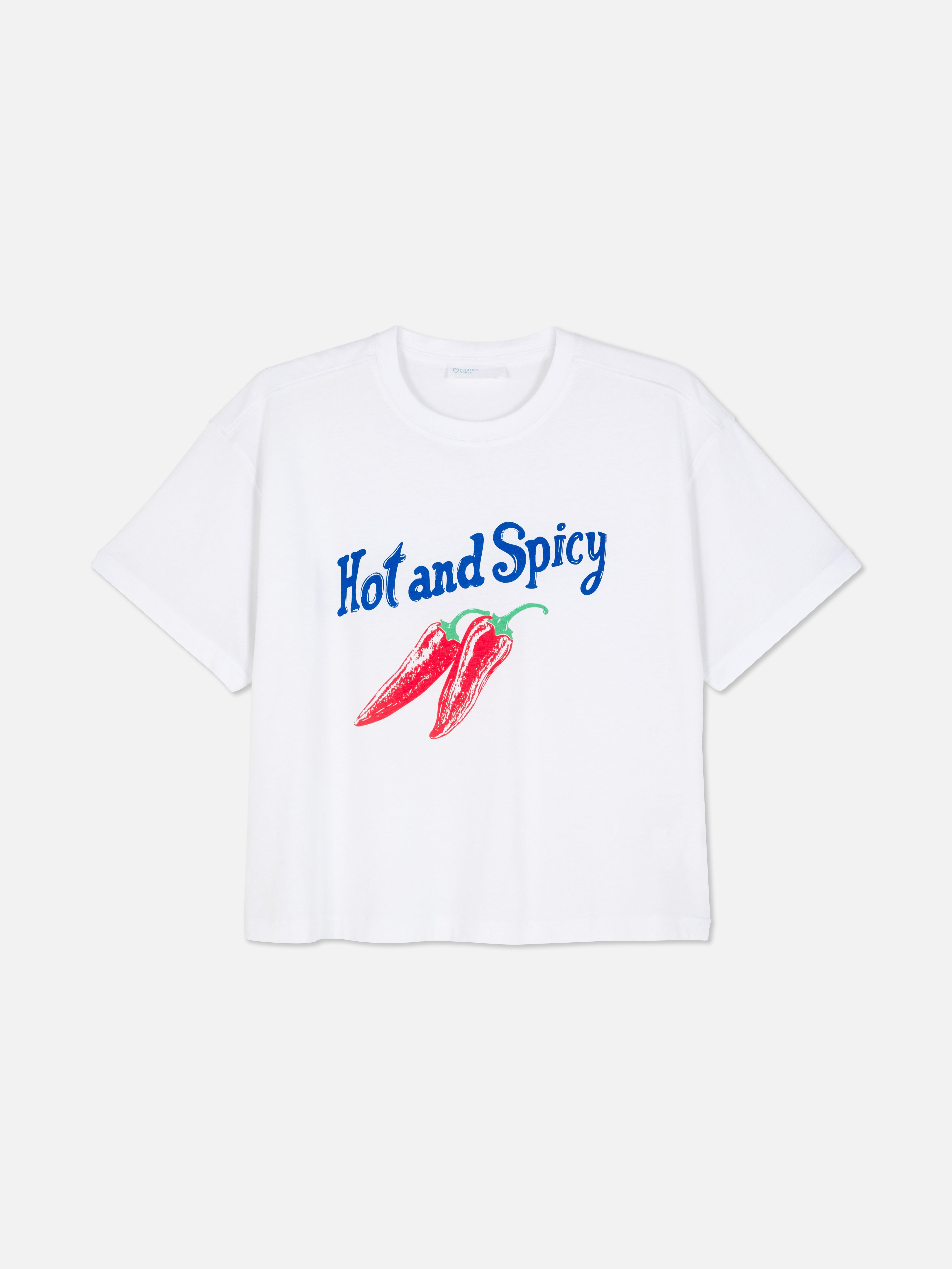 T-shirt met korte mouwen en print