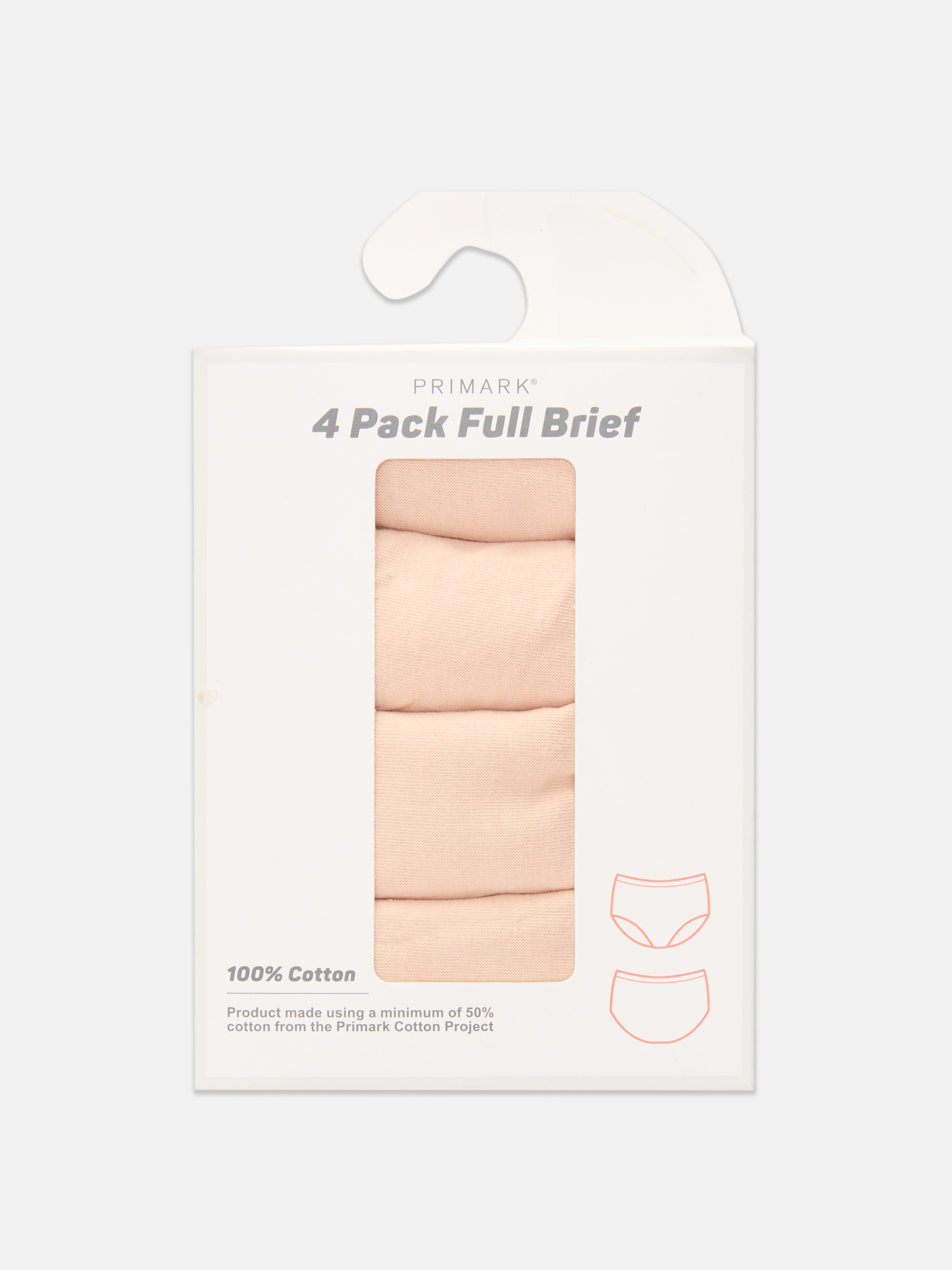 Lot de 4 culottes en coton