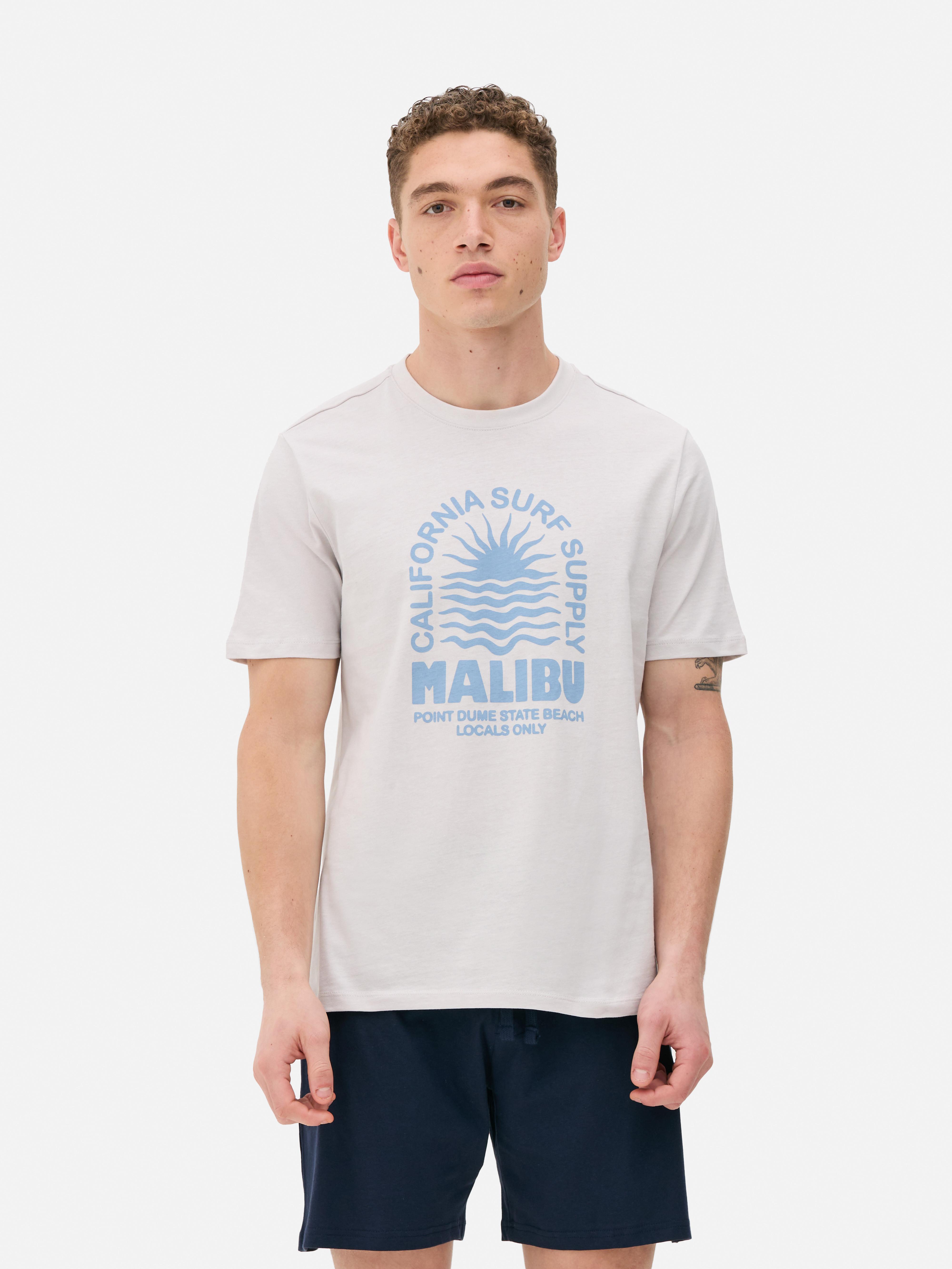 Conjunto pijama calções/t-shirt Malibu