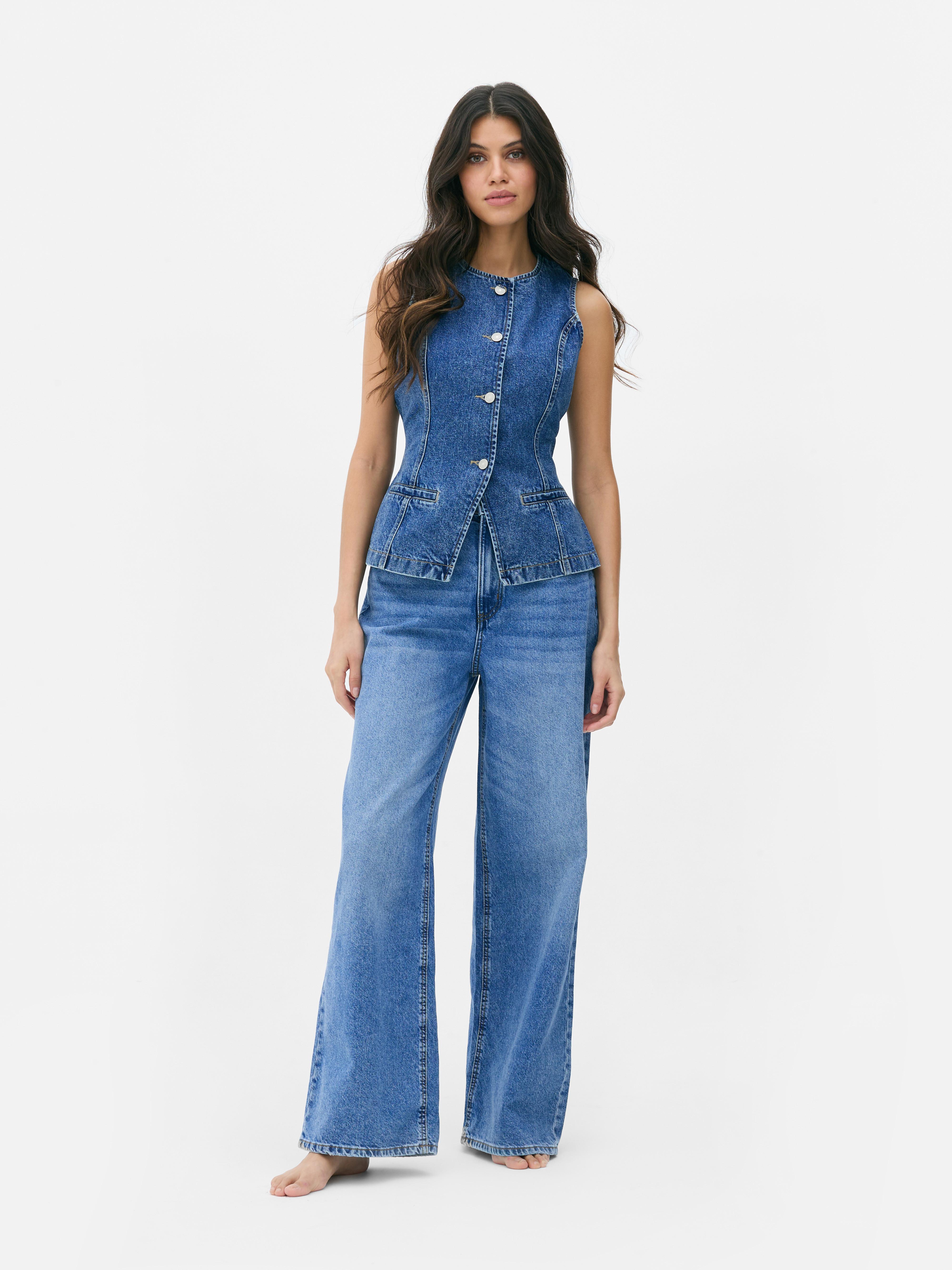 Débardeur en denim