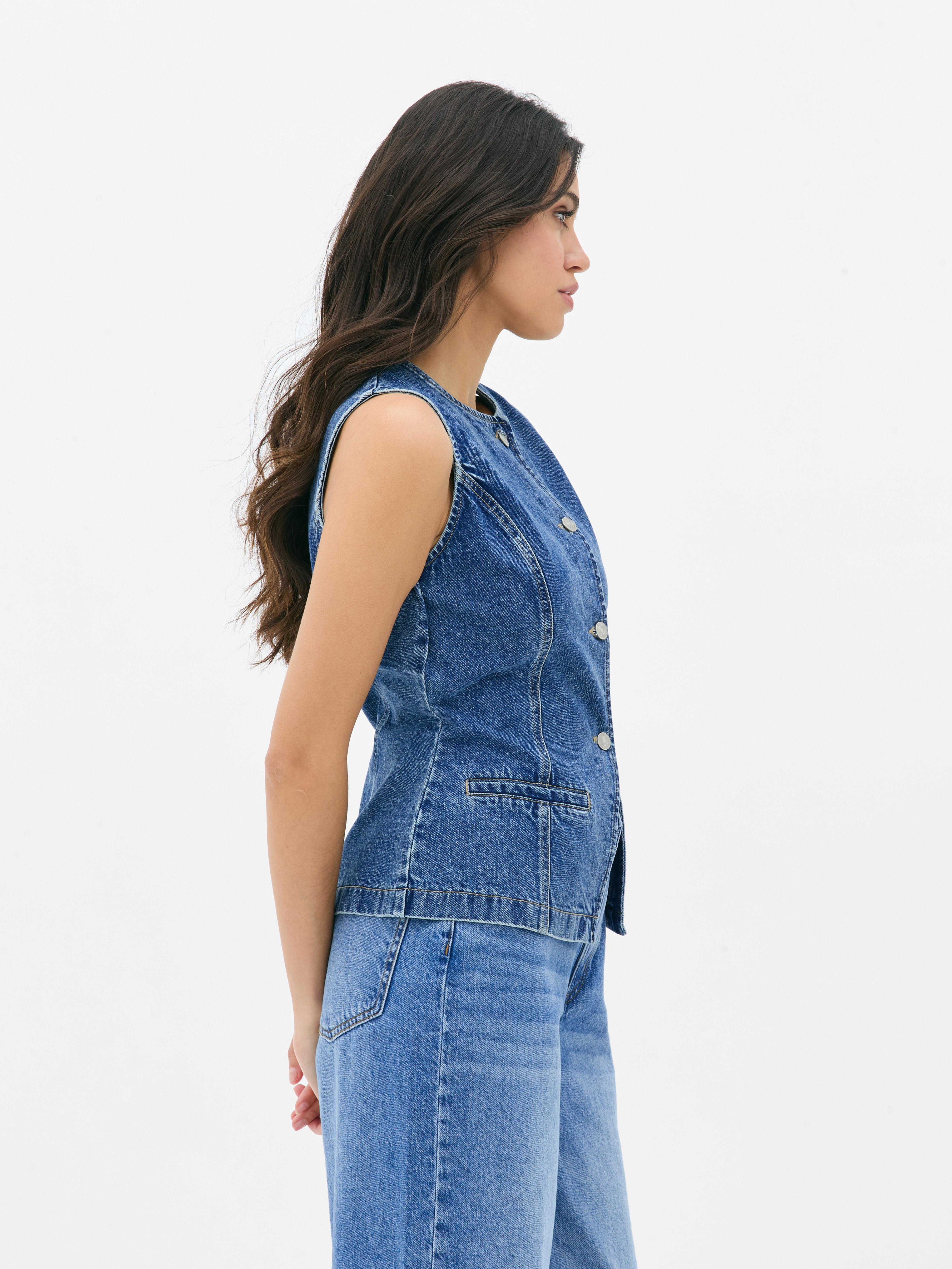 Débardeur en denim