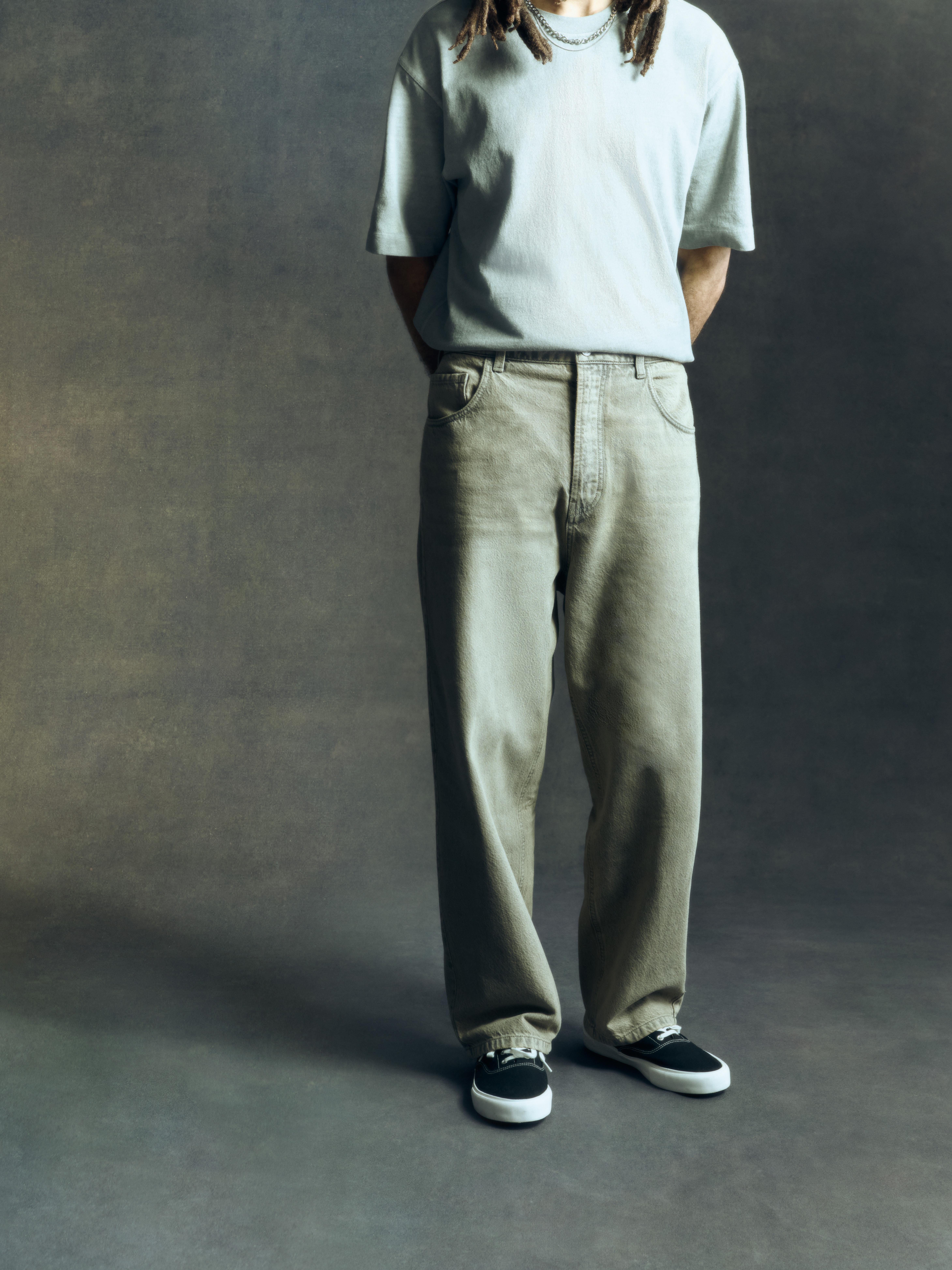 Baggy Jeans Light Gray