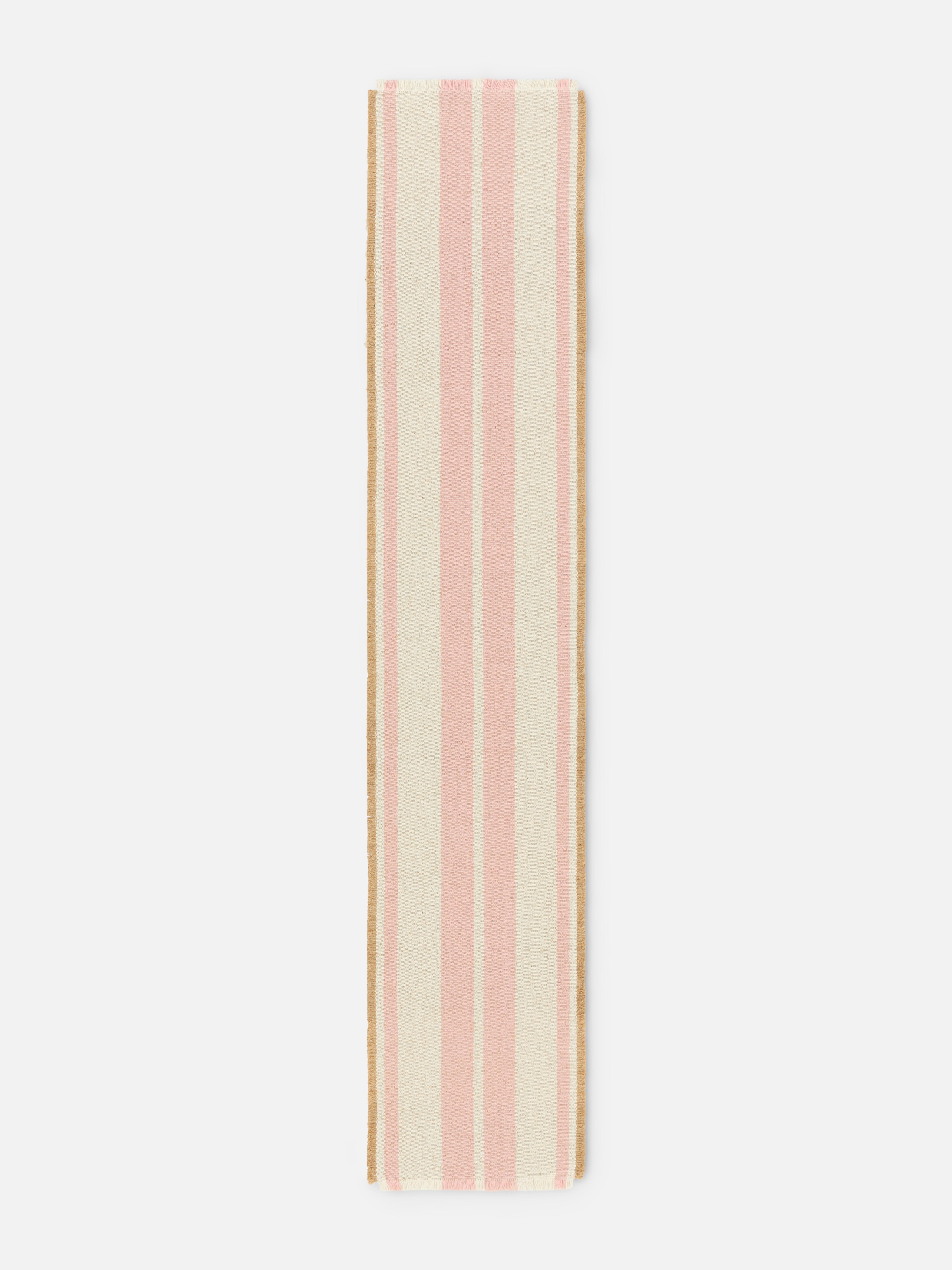 Gestreepte tafelloper