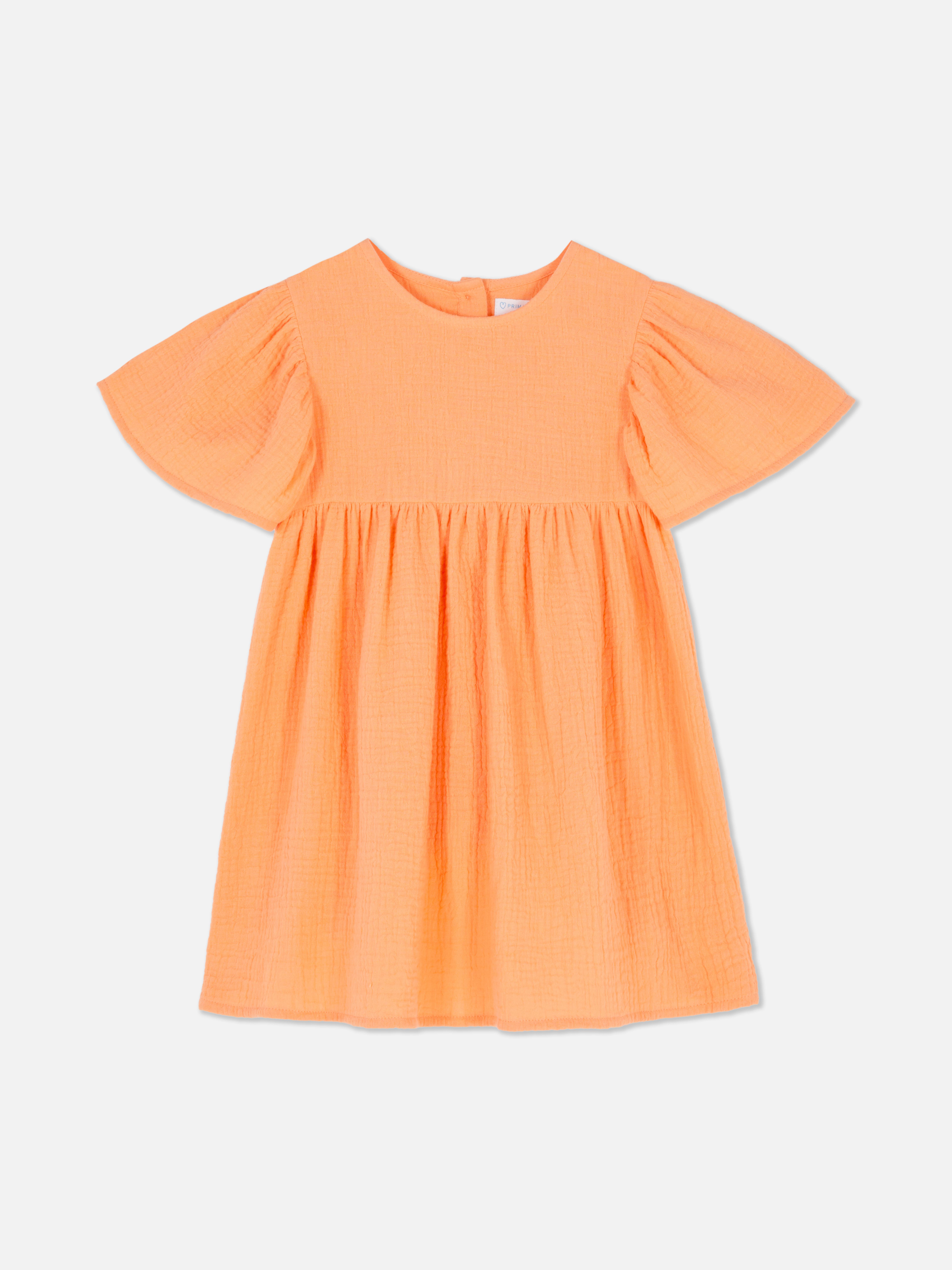 Short Sleeve Smock Dress