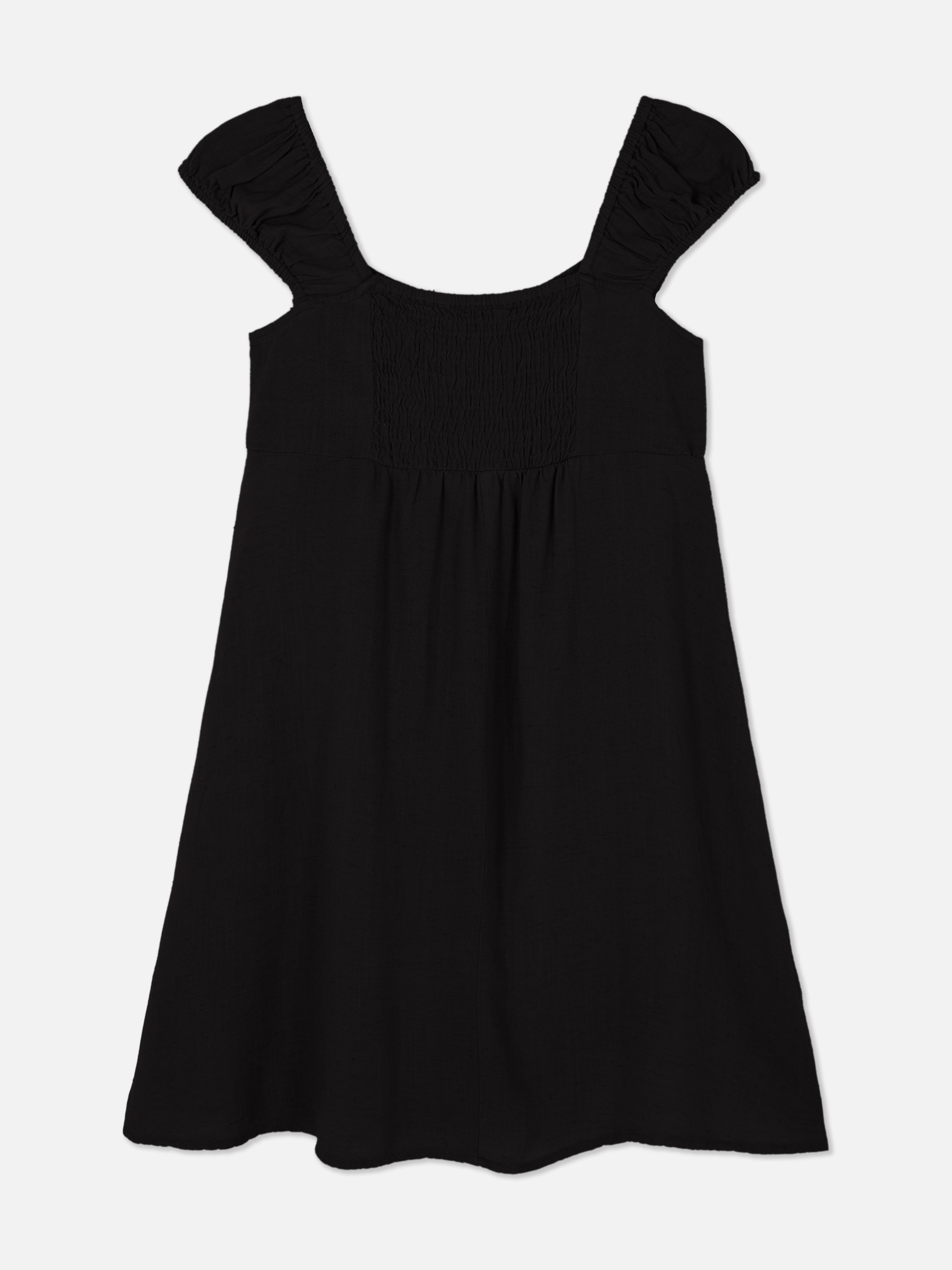 Rochie împletită cu încrețituri