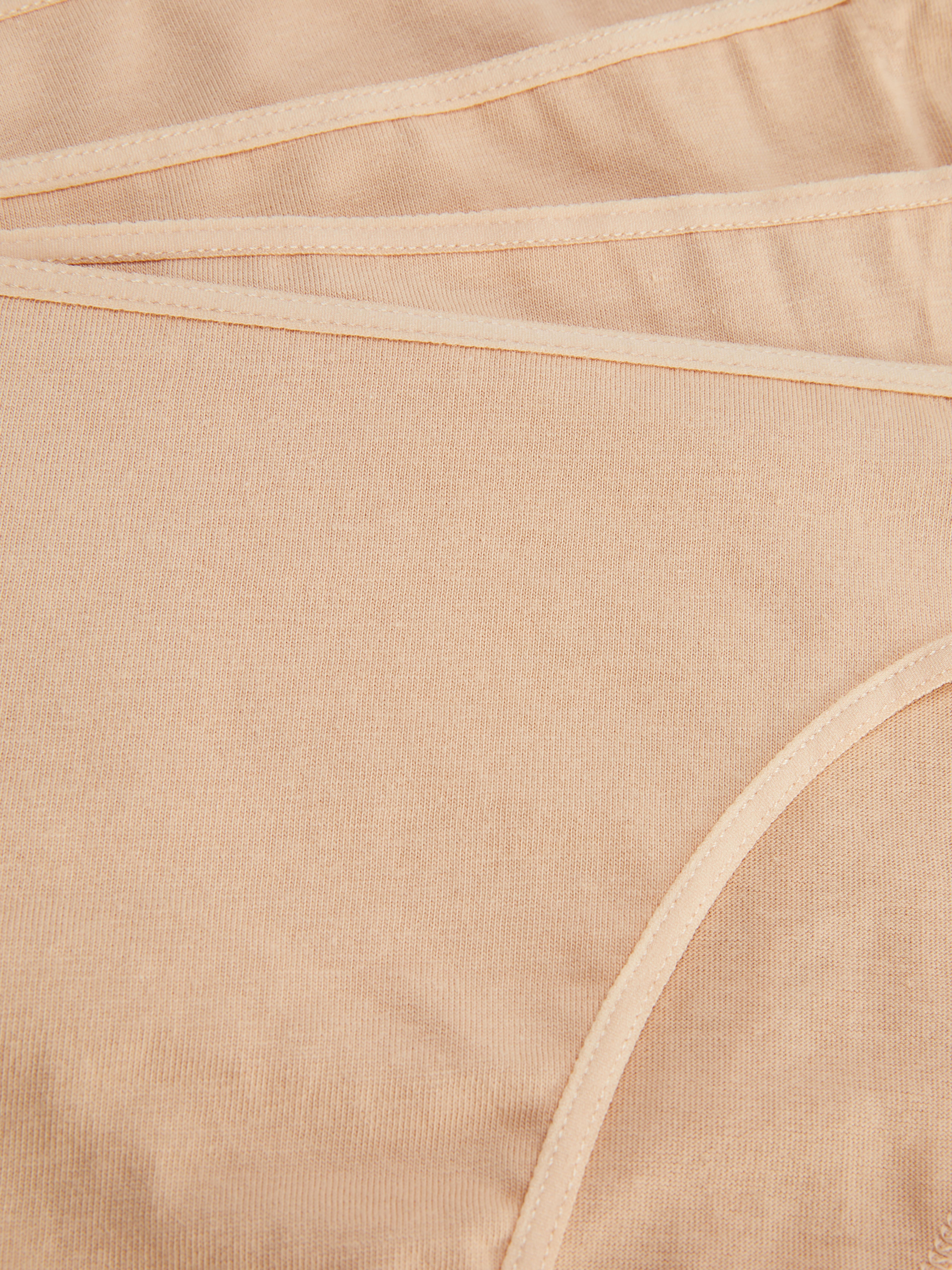 Women's Taupe 4-Pack High Leg Briefs