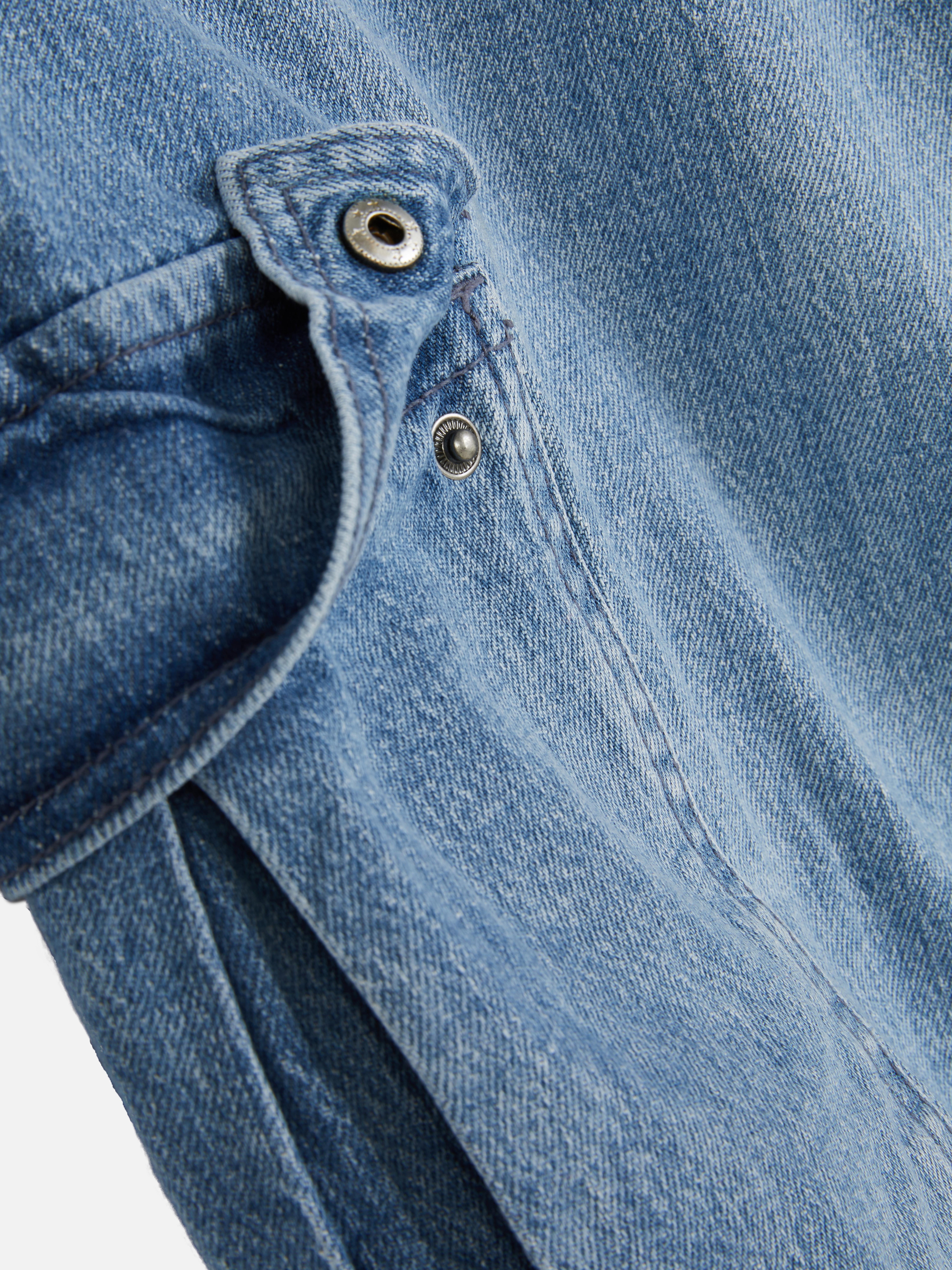 Jeans denim cargo