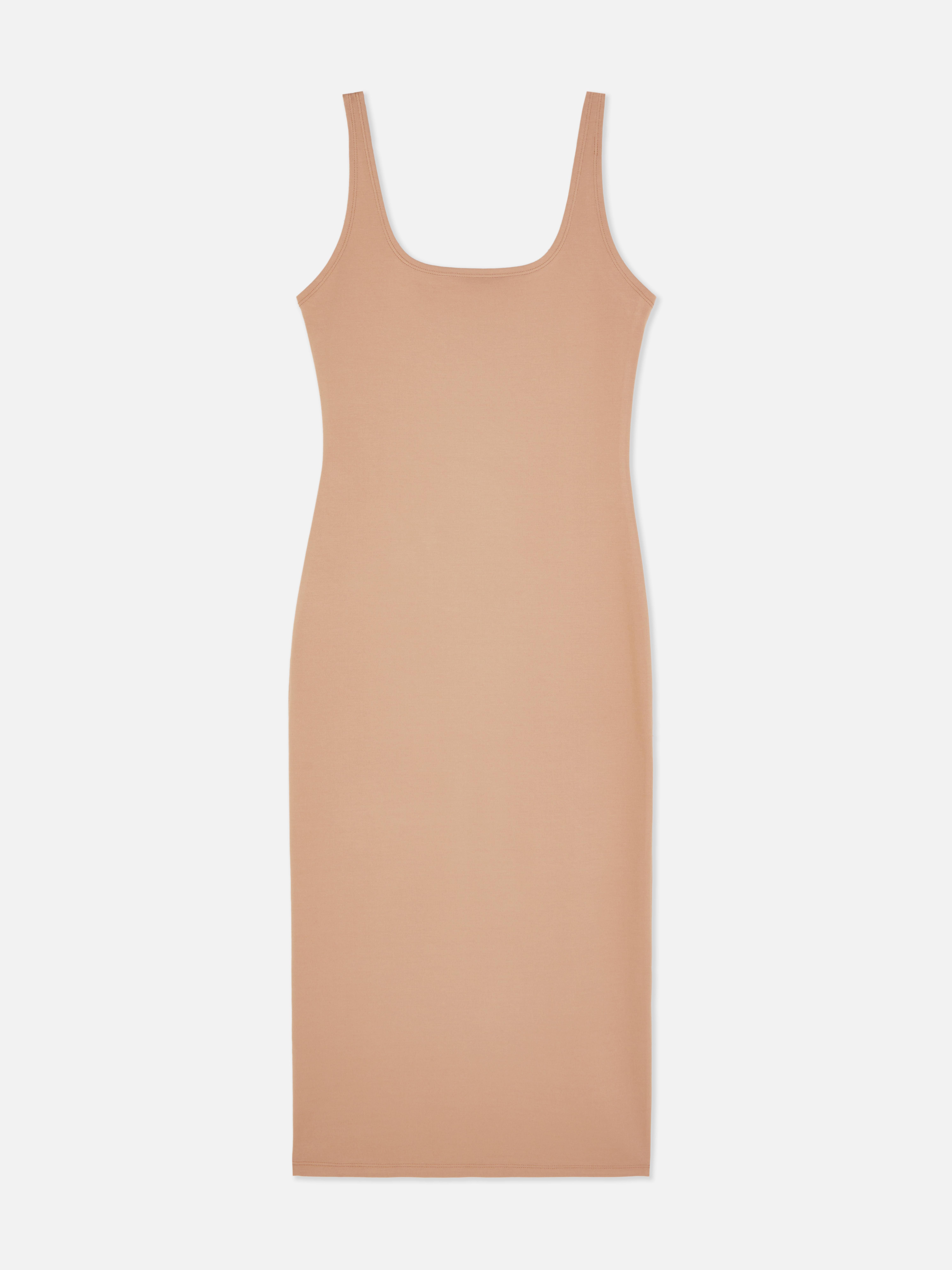 Rochie tip maiou din jerseu